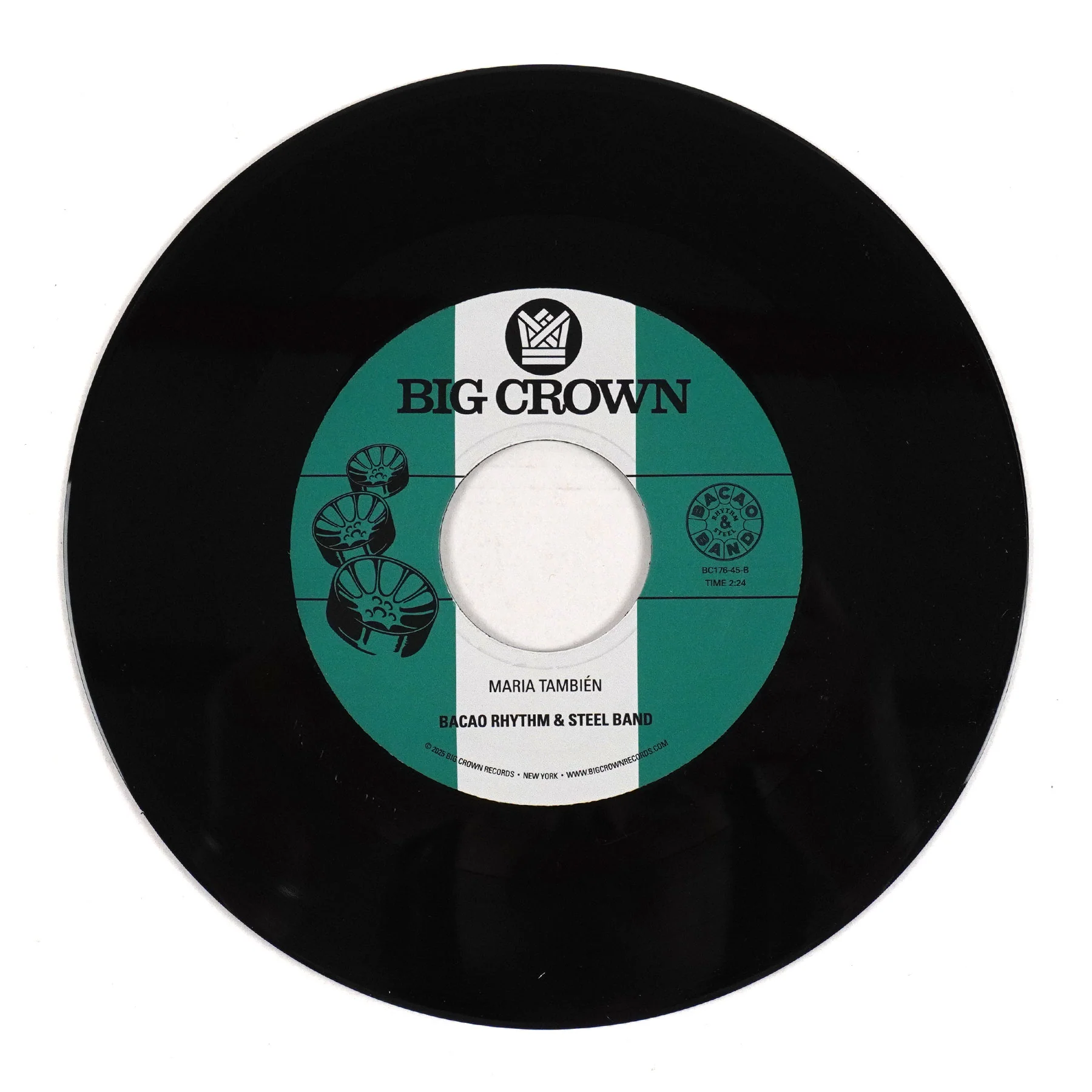 Bacao Rhythm & Steel Band: Nautilus / Maria Tambien Vinyl 7" - Image 3