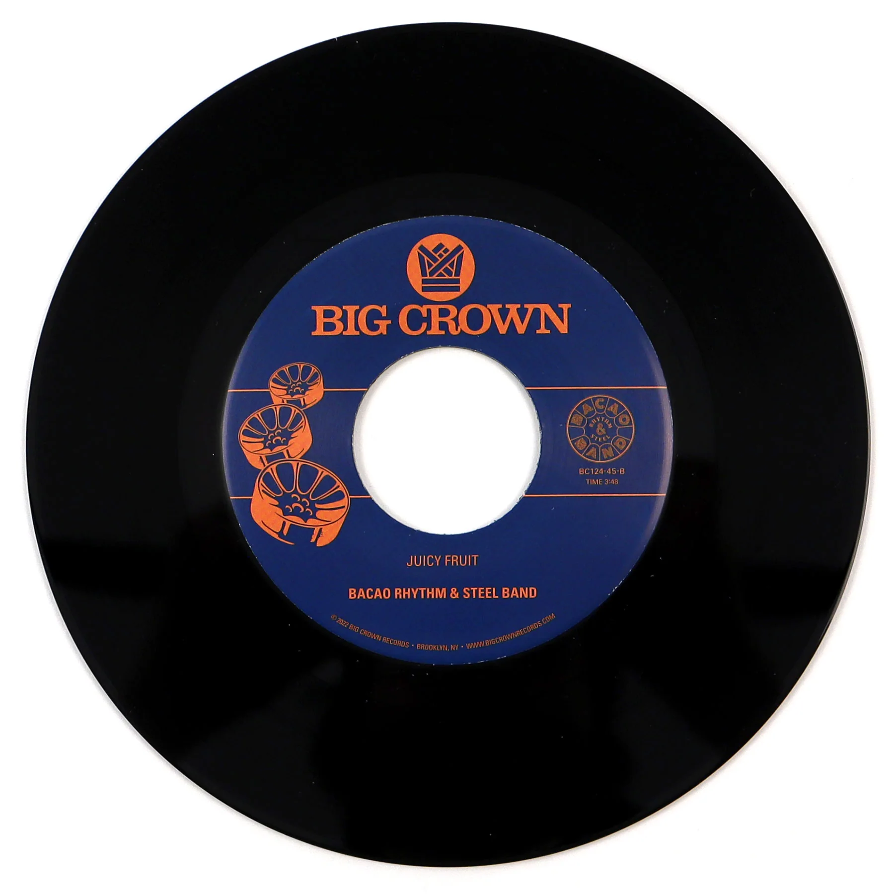 Bacao Rhythm & Steel Band: Represent / Juicy Fruit Vinyl 7" - Image 2