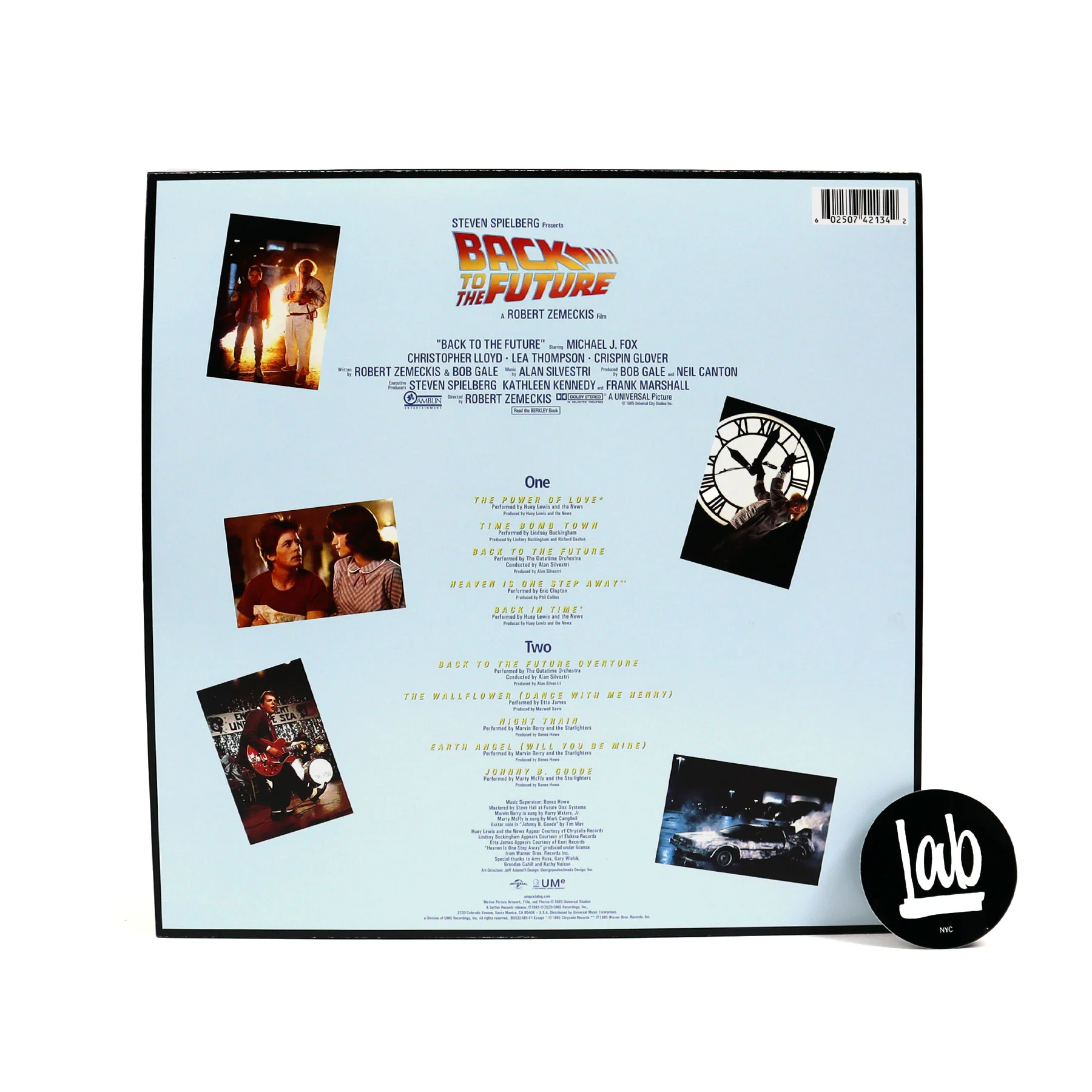 Back To The Future: Music From The Soundtrack Vinyl LP - Image 2