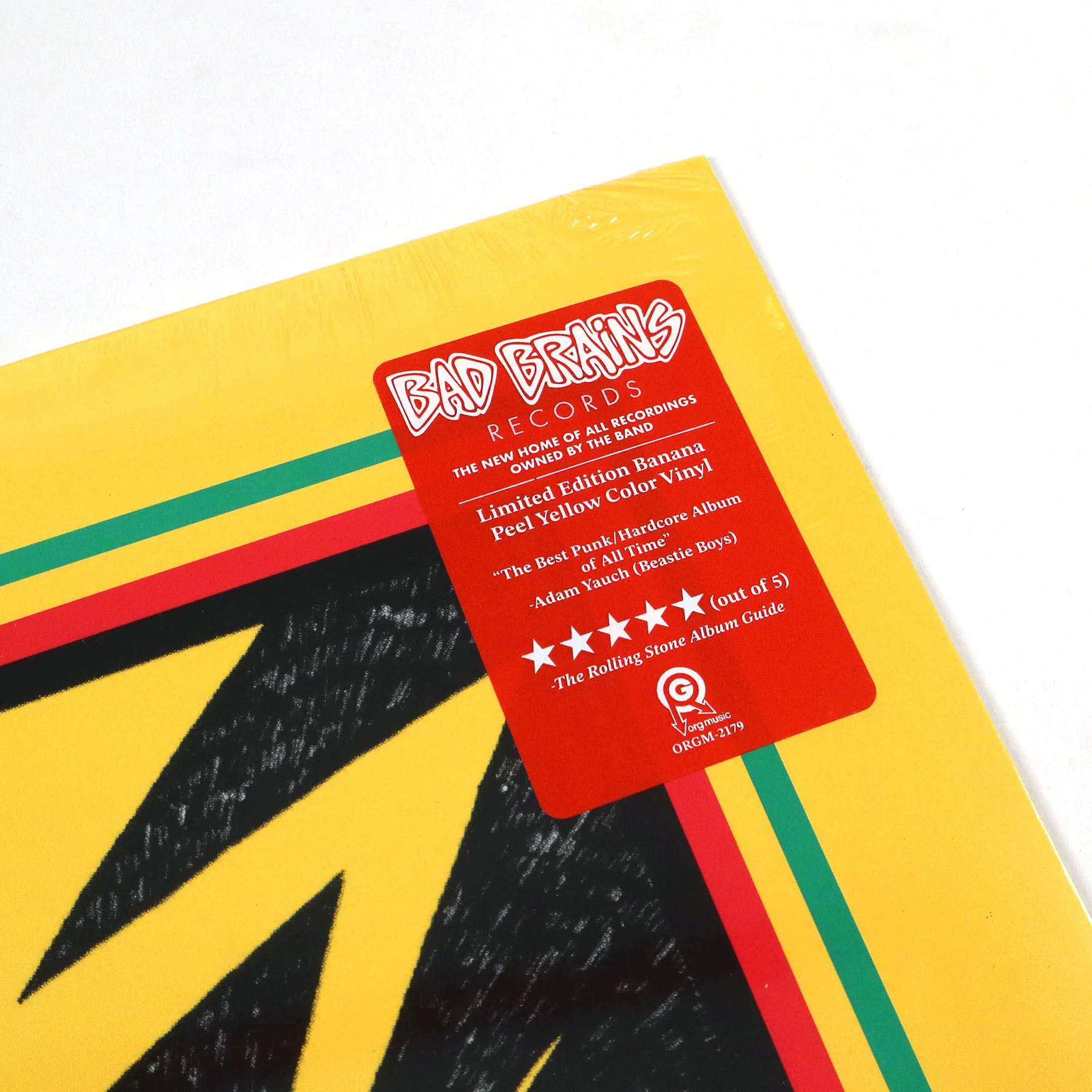 Bad Brains: Bad Brains (Black & Yellow Colored Vinyl) Vinyl LP - Image 4
