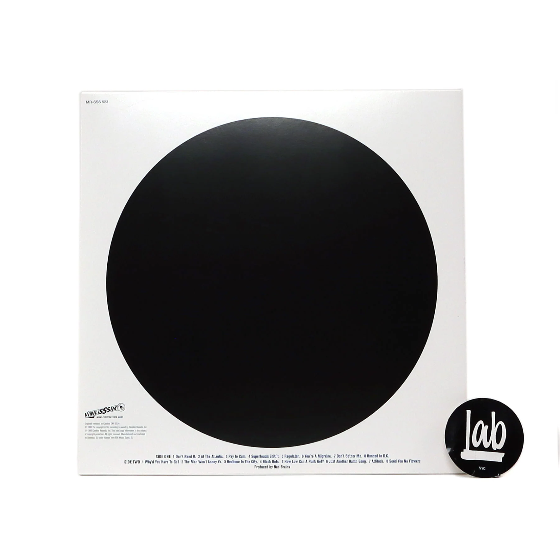 Bad Brains: Black Dots (180g) Vinyl LP - Image 3
