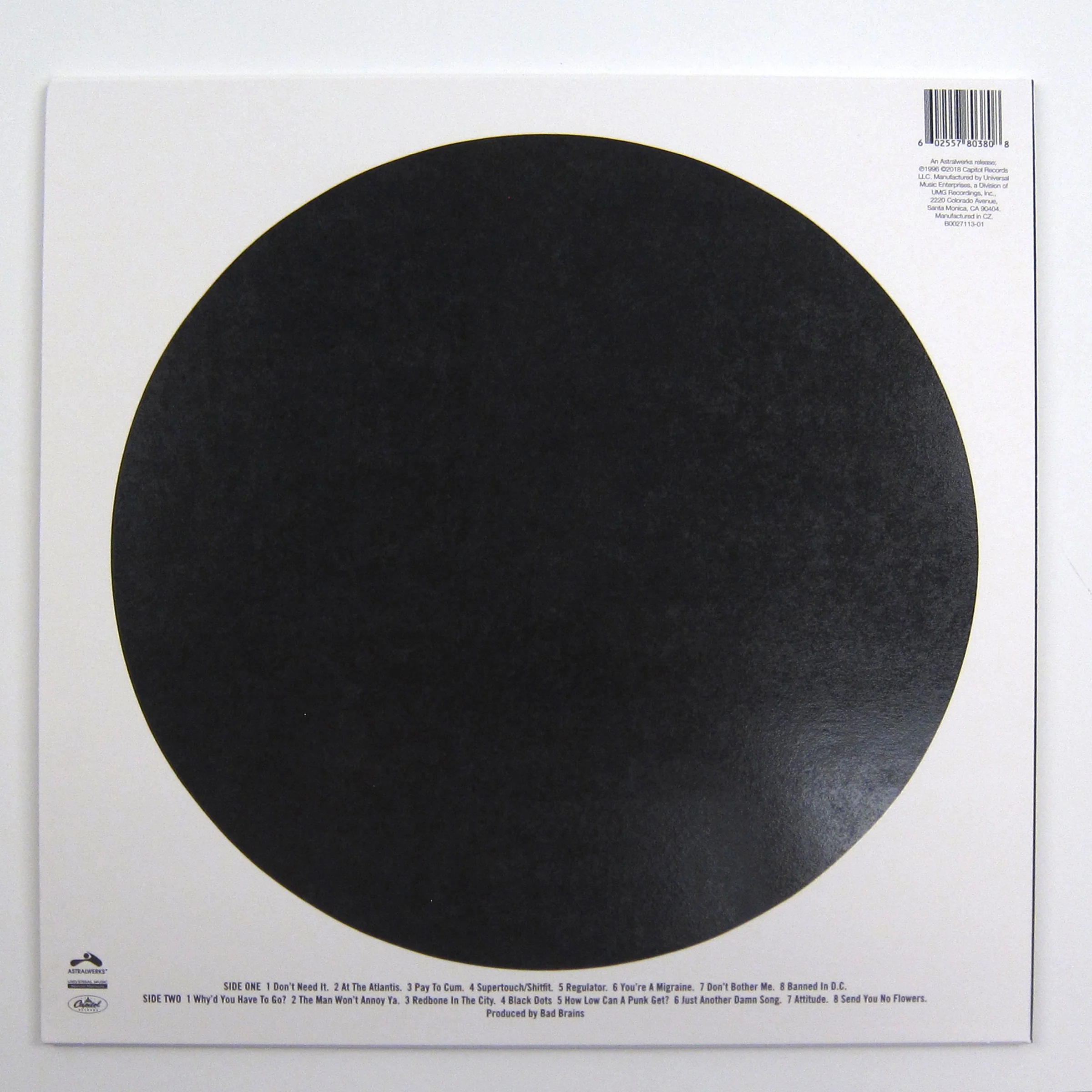 Bad Brains: Black Dots (Colored Vinyl) Vinyl LP - Image 3