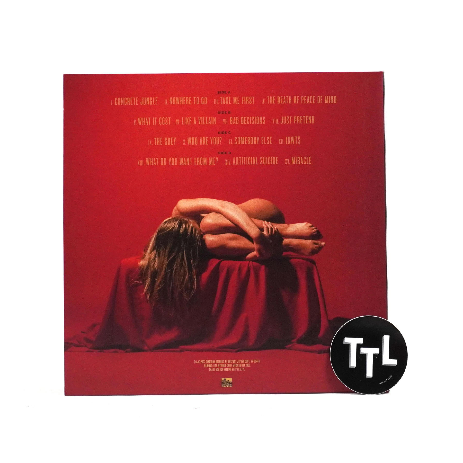 Bad Omens: The Death Of Peace Of Mind (Colored Vinyl) Vinyl 2LP - Image 3