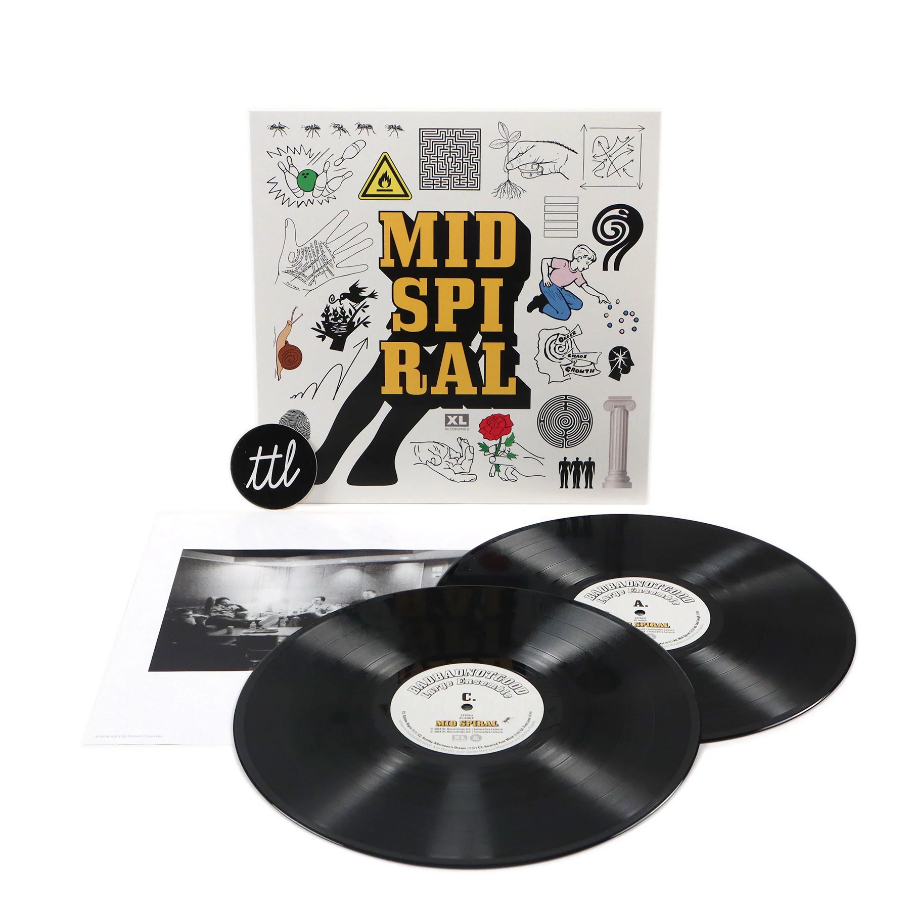 BadBadNotGood: Mid Spiral Vinyl 2LP - Image 2