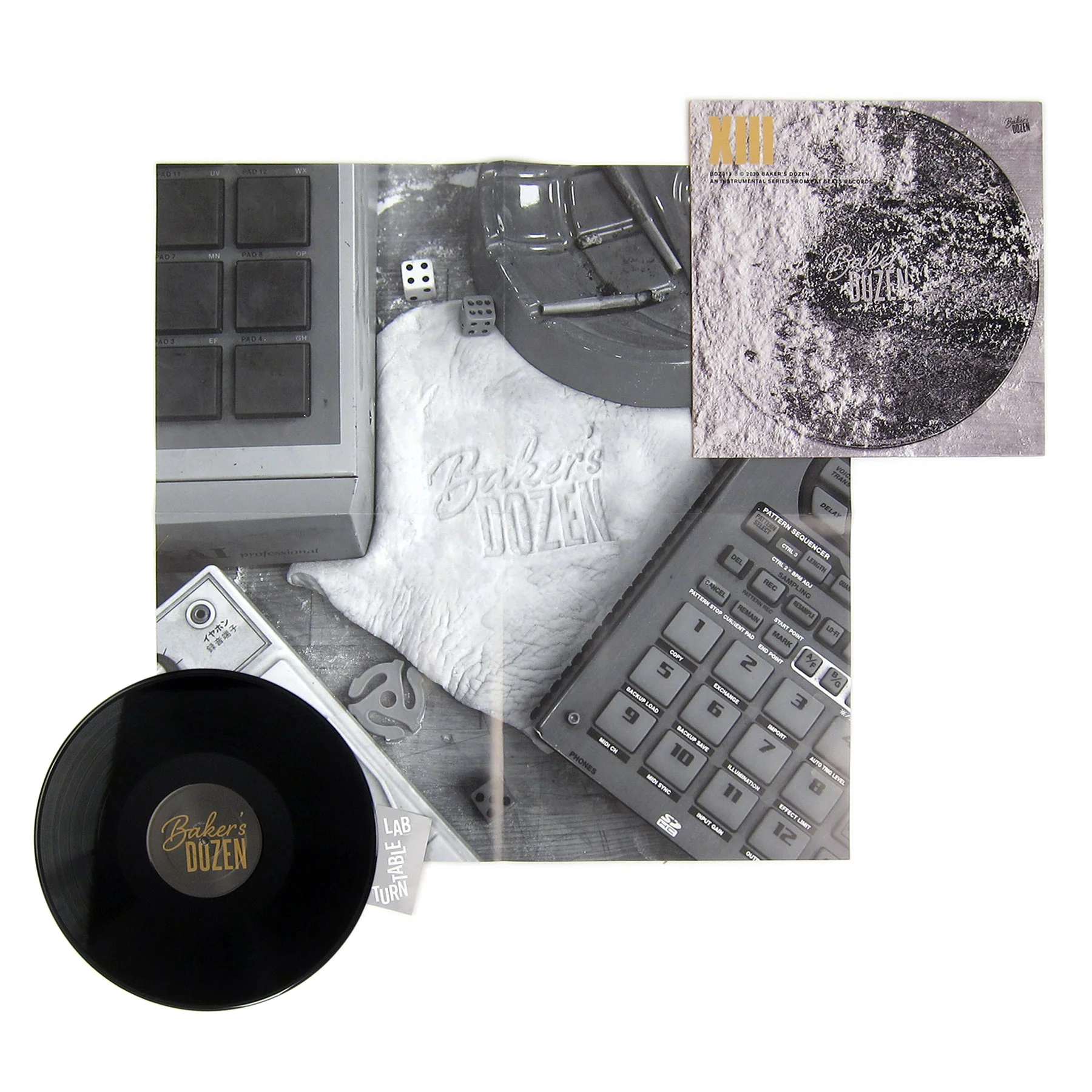 Baker's Dozen: Baker's Dozen XIII (Madlib, Alchemist, Tokimonsta) (180g) Vinyl LP - Image 2