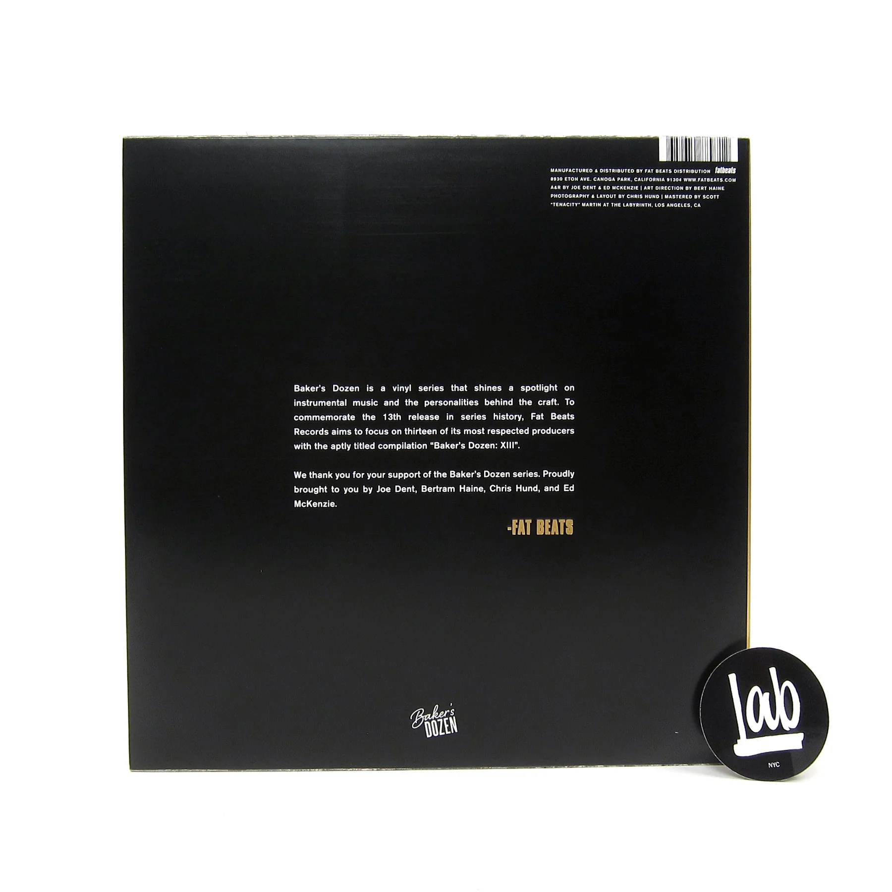 Baker's Dozen: Baker's Dozen XIII (Madlib, Alchemist, Tokimonsta) (180g) Vinyl LP - Image 3