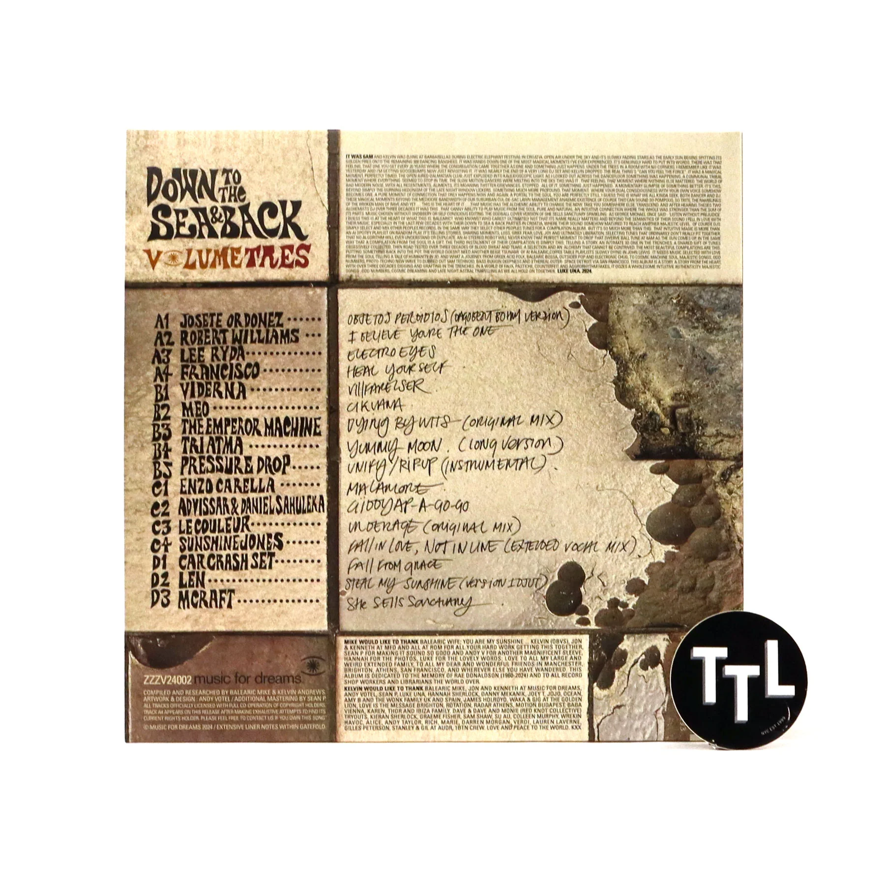Balearic Mike & Kelvin Andrews: Down To The Sea & Back - Volume Tres (Balearic Beat) (180g) Vinyl 2LP - Image 3
