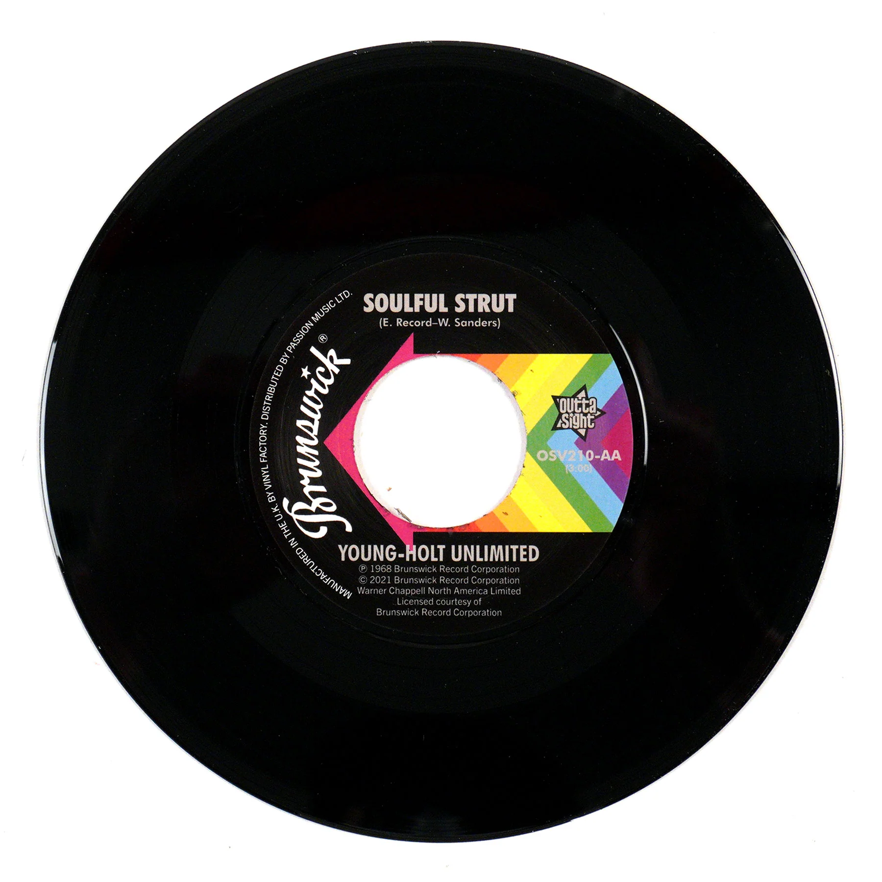 Barbara Acklin: Am I The Same Girl / Soulful Strut Vinyl 7" - Image 2
