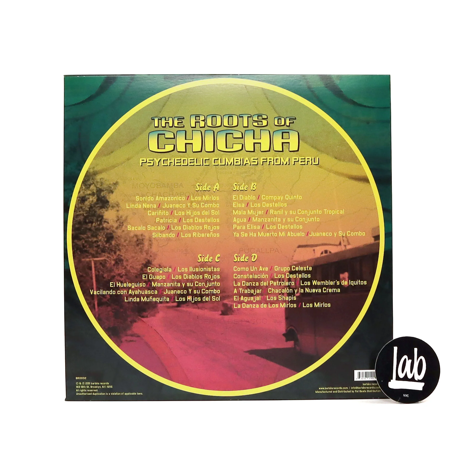 Barbes Records: The Roots Of Chicha - Psychedelic Cumbias From Peru Vinyl 2LP - Image 3
