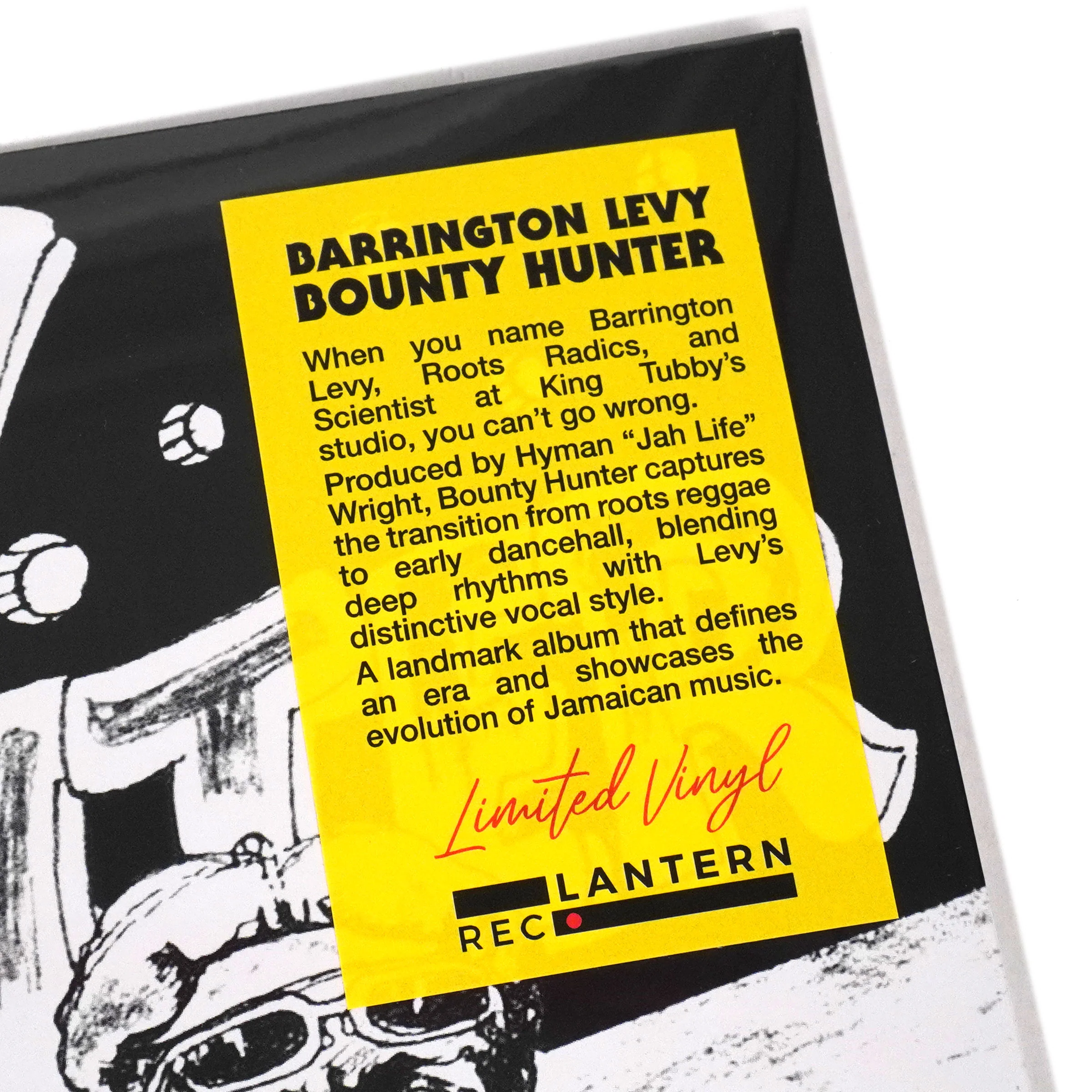 Barrington Levy: Bounty Hunter (Import) Vinyl LP - Image 3