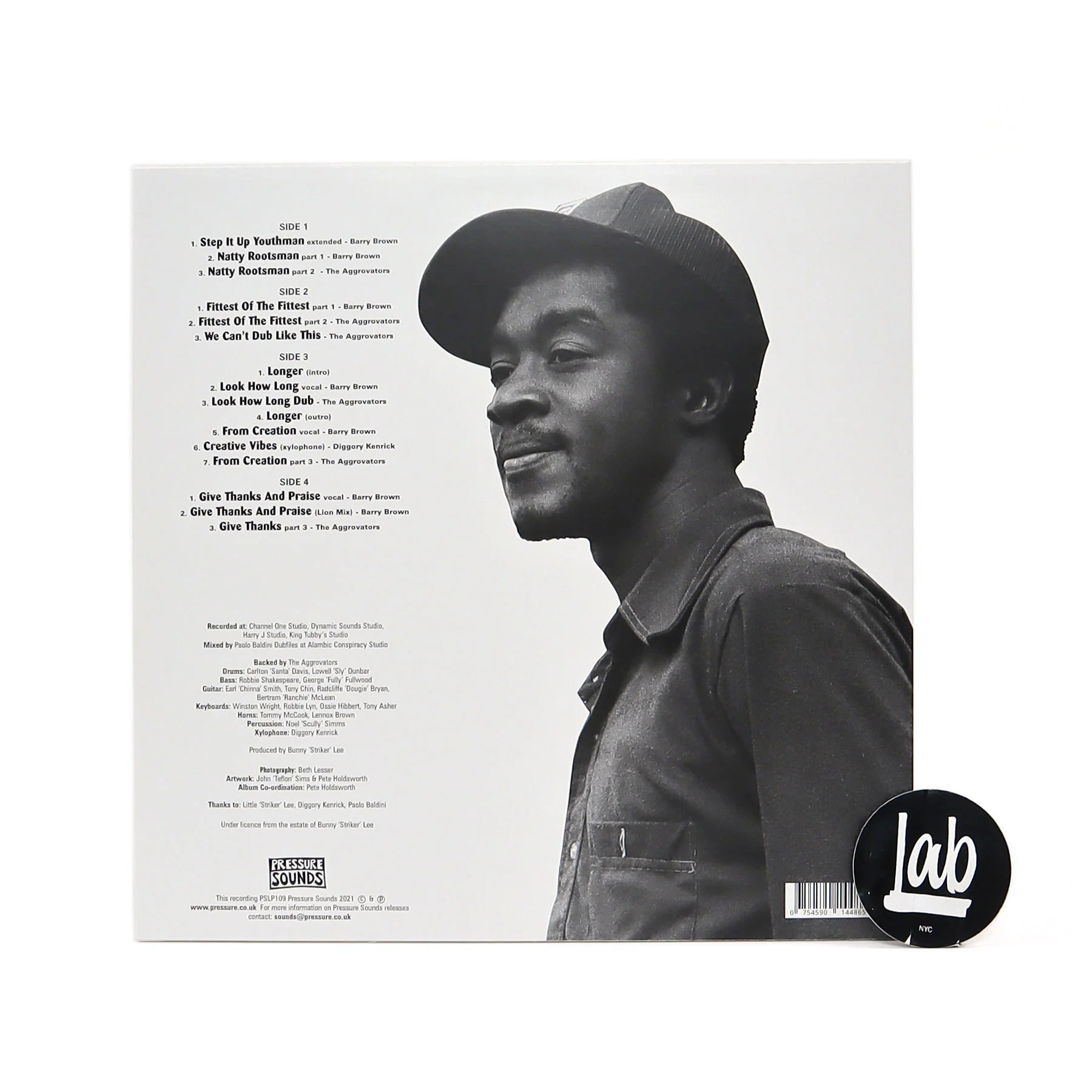 Barry Brown: Praises Vinyl 2LP - Image 3