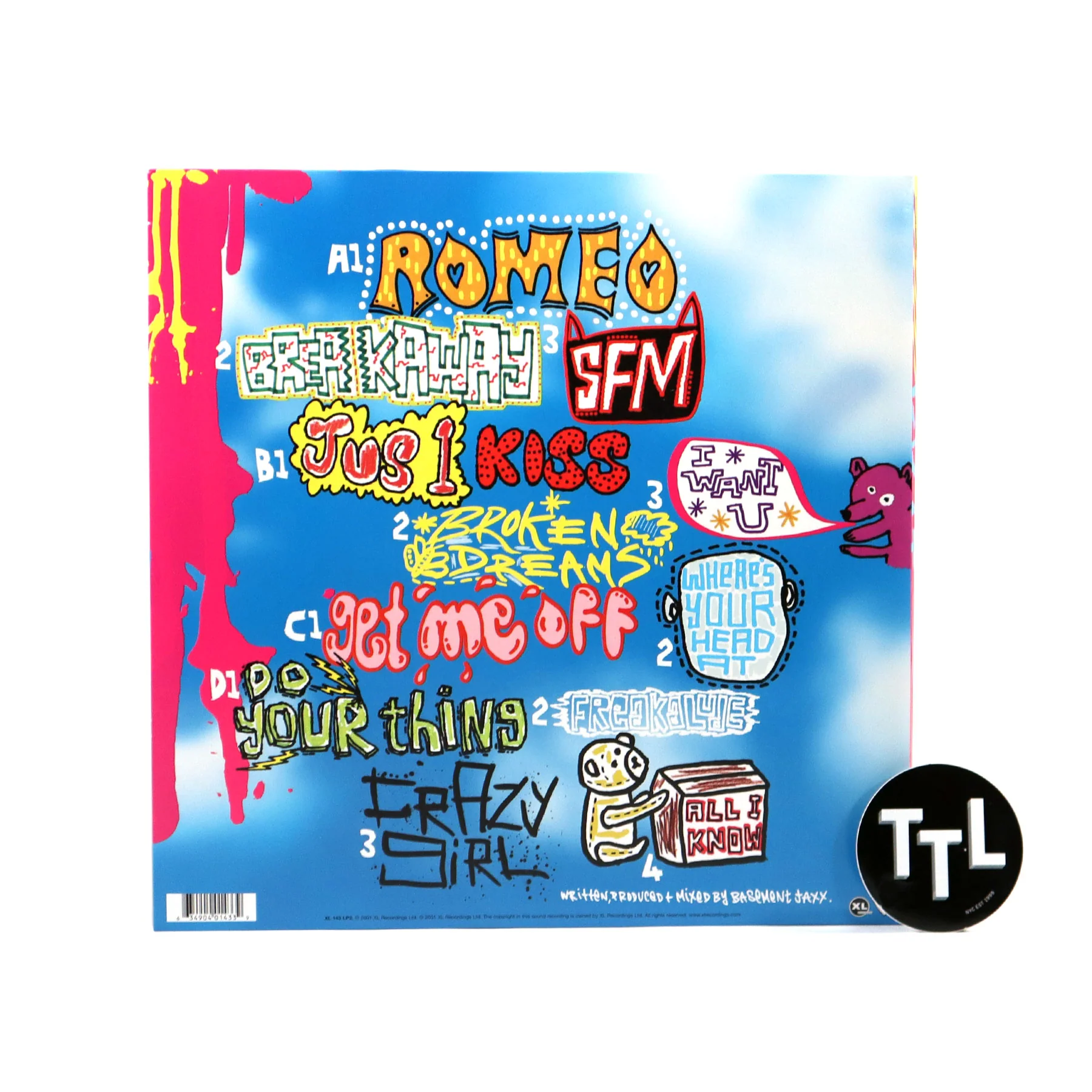 Basement Jaxx: Rooty (Colored Vinyl) Vinyl 2LP - Image 3