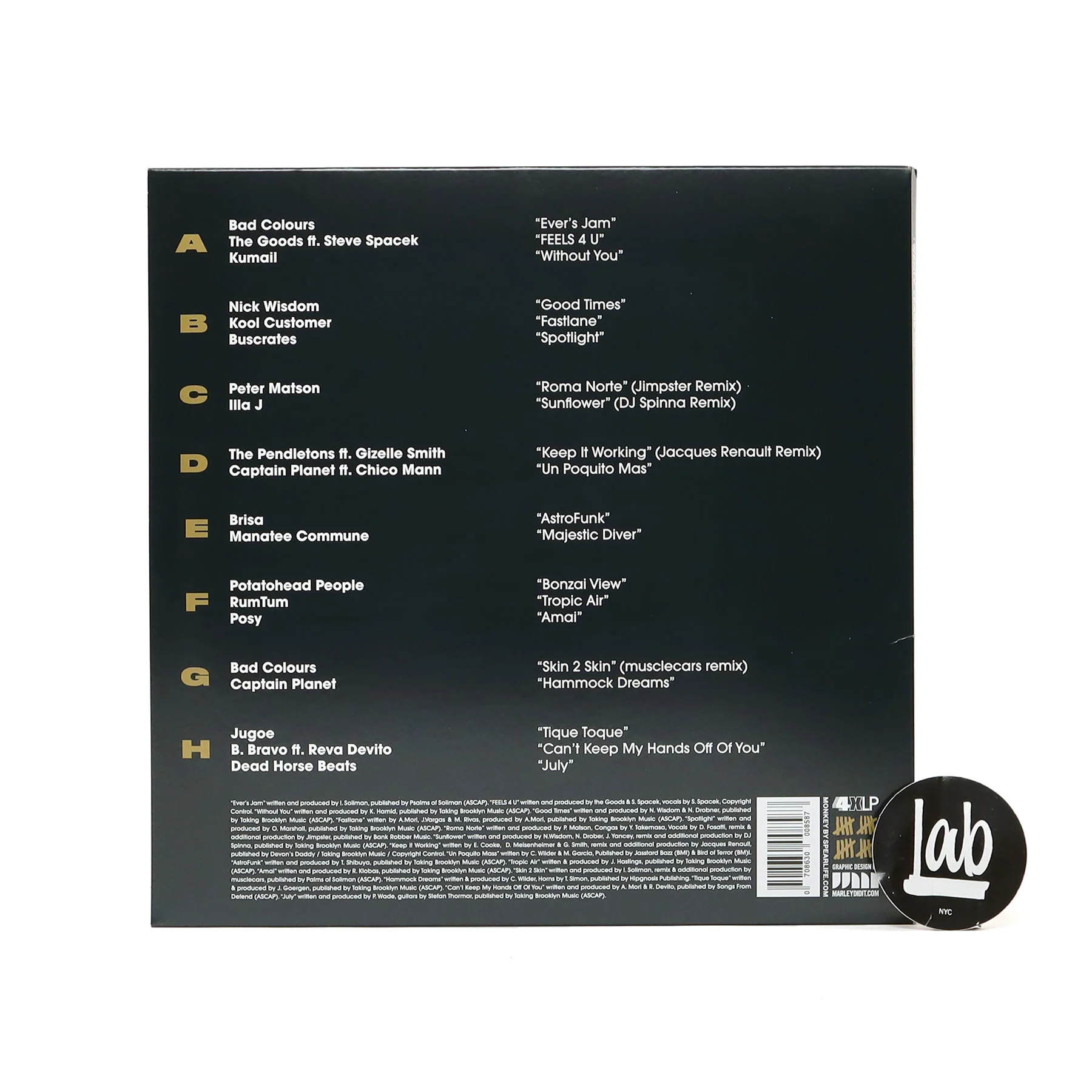 Bastard Jazz: 20 Years Of Bastard Jazz Vinyl 4LP - Image 3
