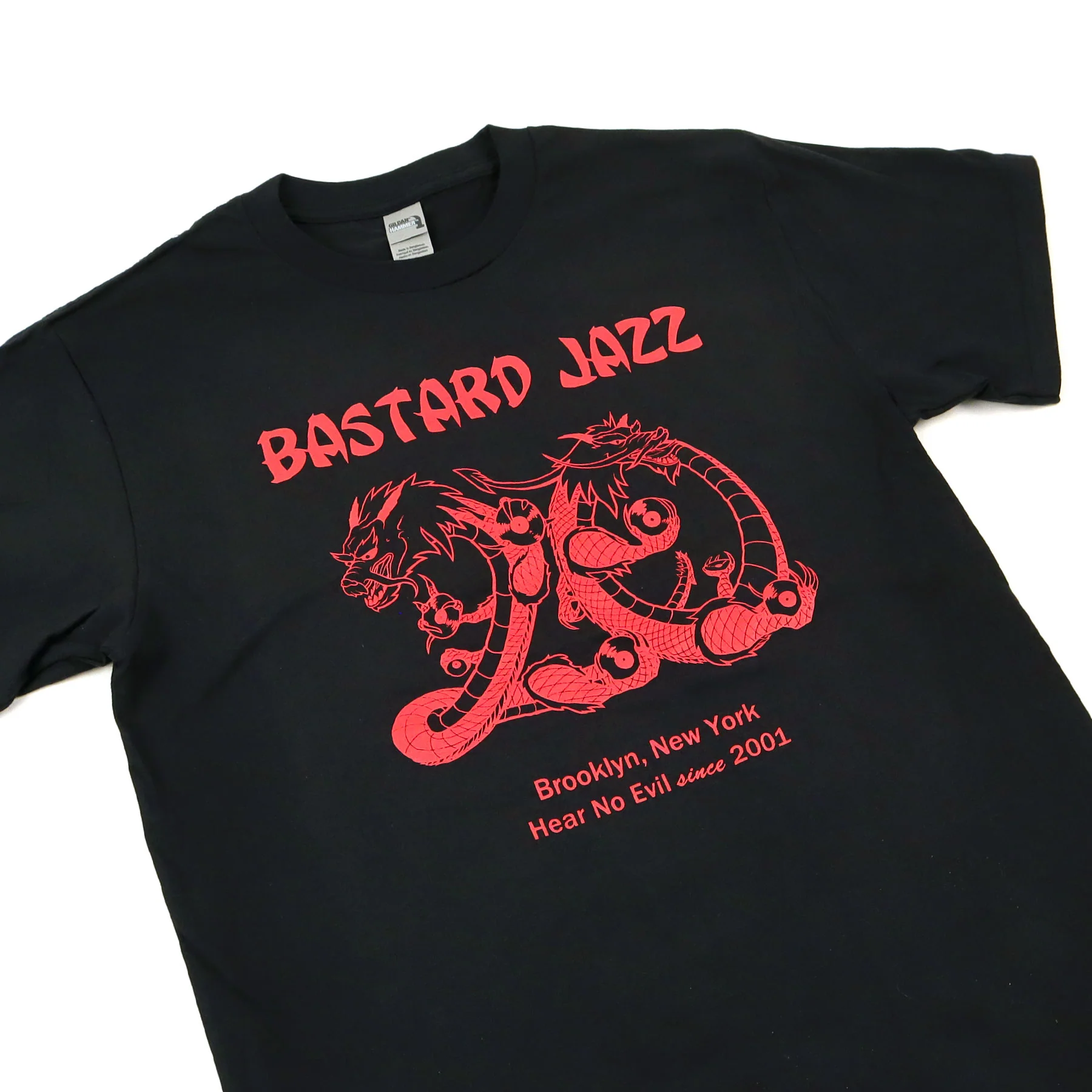 Bastard Jazz: Wo-Hop Homage Shirt - Black - Image 2