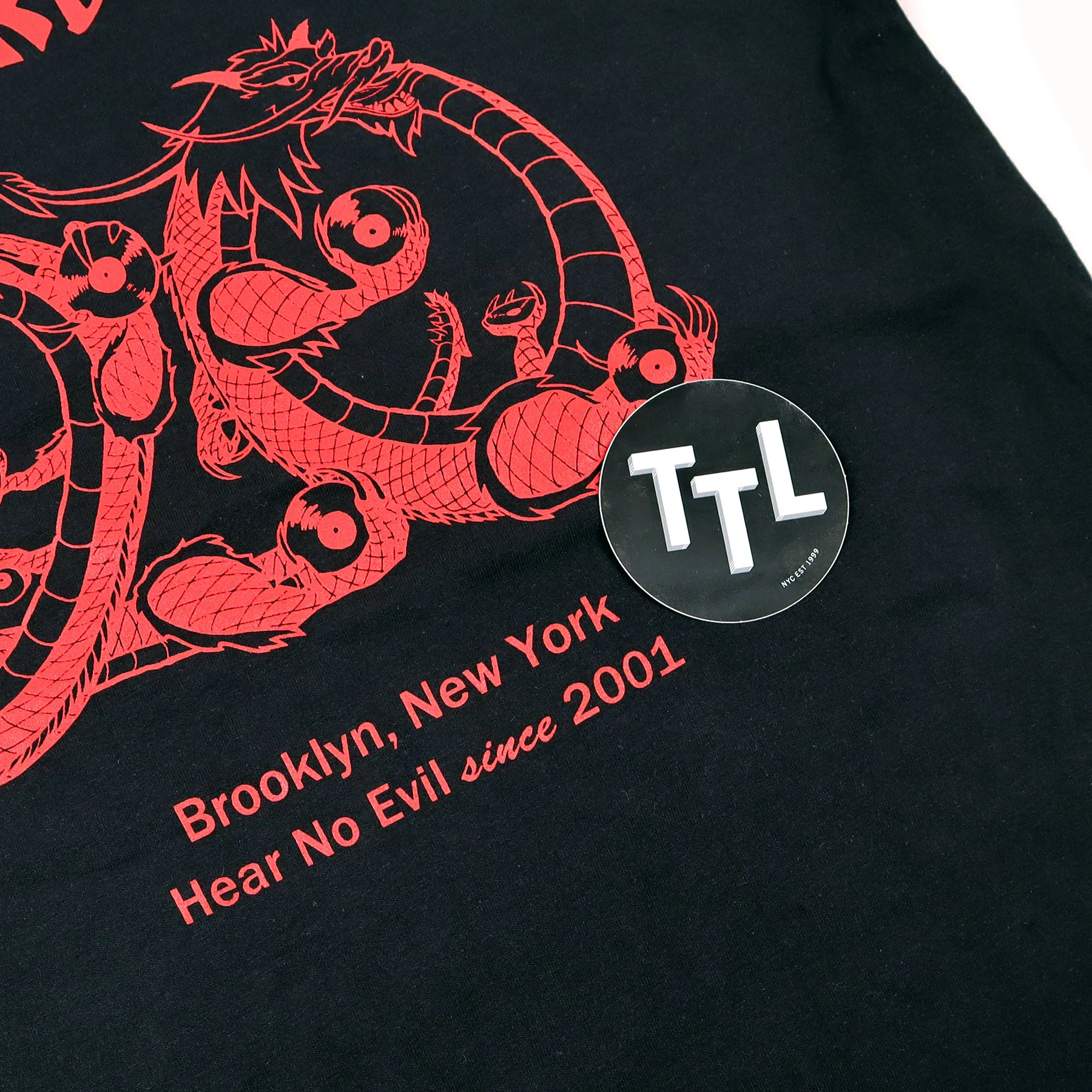 Bastard Jazz: Wo-Hop Homage Shirt - Black - Image 3