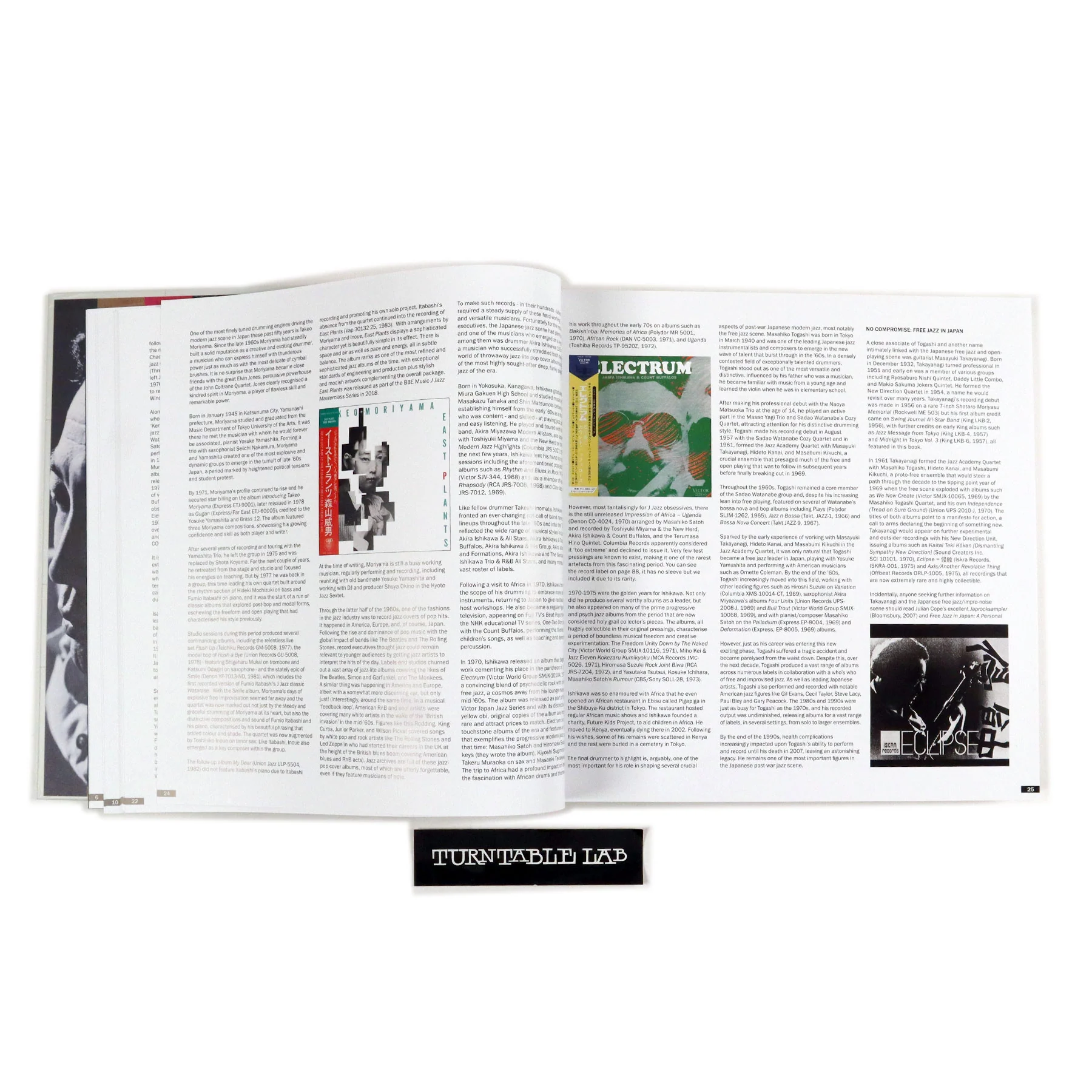 Tony Higgins & Mike Peden: J Jazz Book - Free & Modern Jazz Albums From Japan 1954-88 Book+CD - Image 3