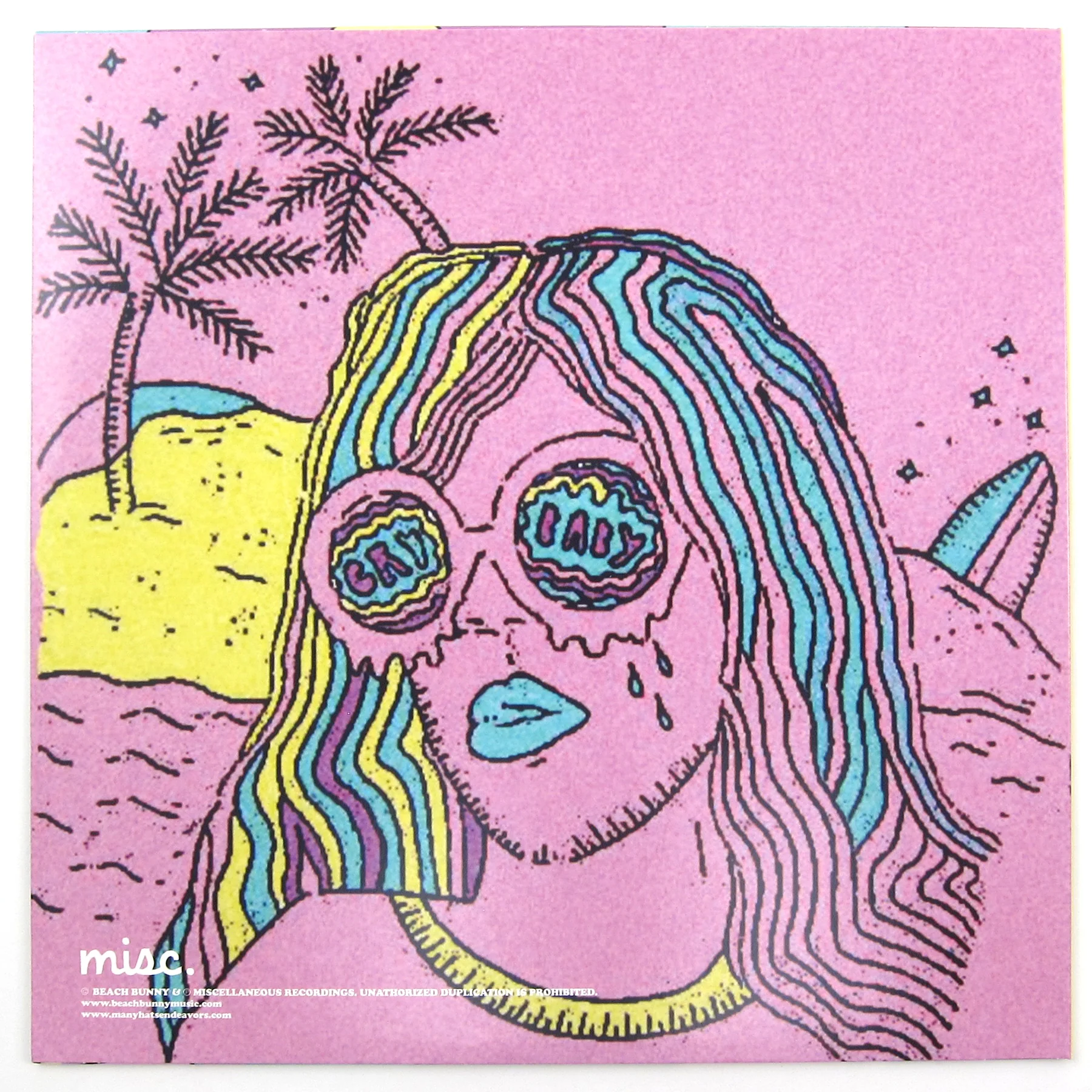 Beach Bunny: Prom Queen / Crybaby (Colored Vinyl) Vinyl LP - Image 3