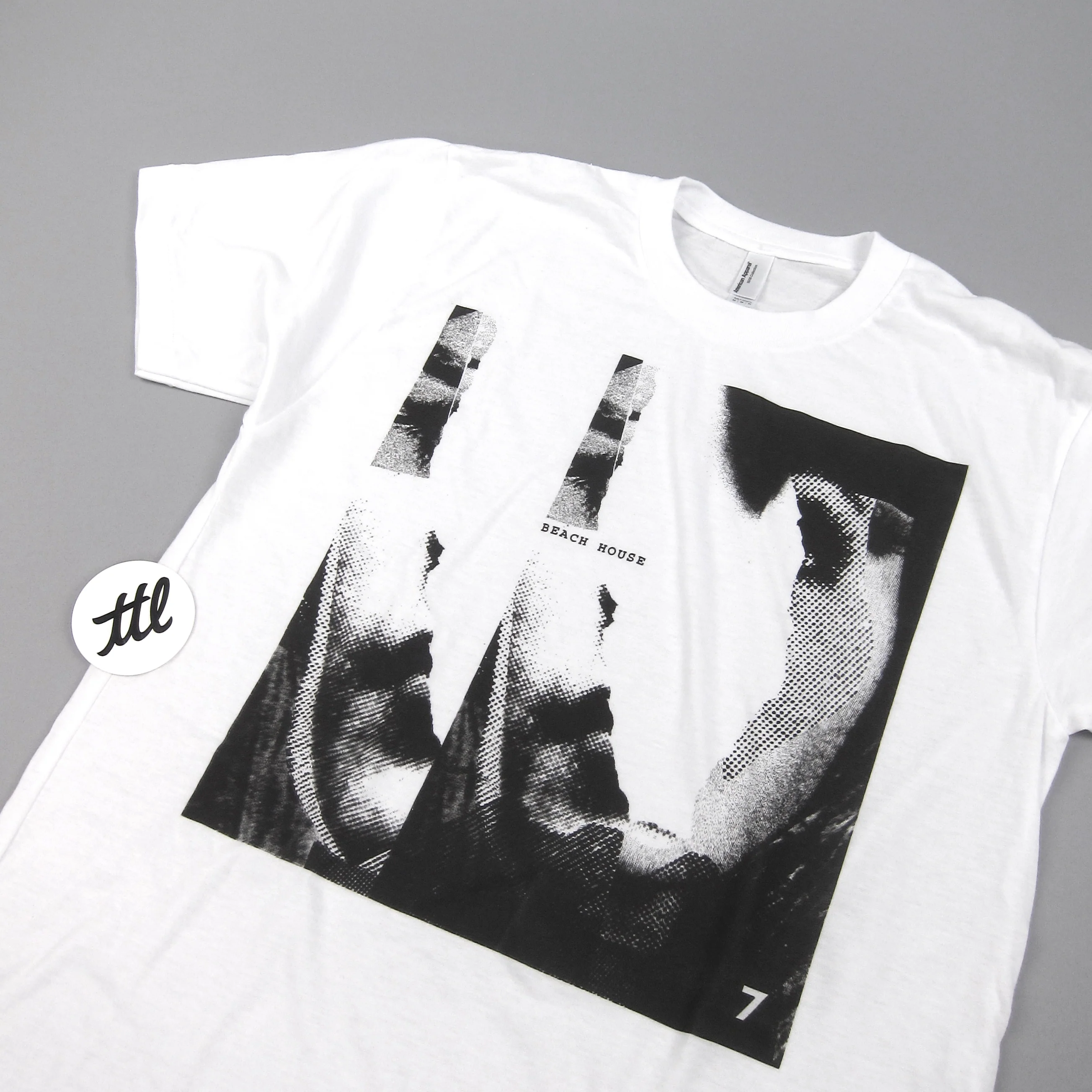 Beach House: 7 Collage Shirt - White - Image 2