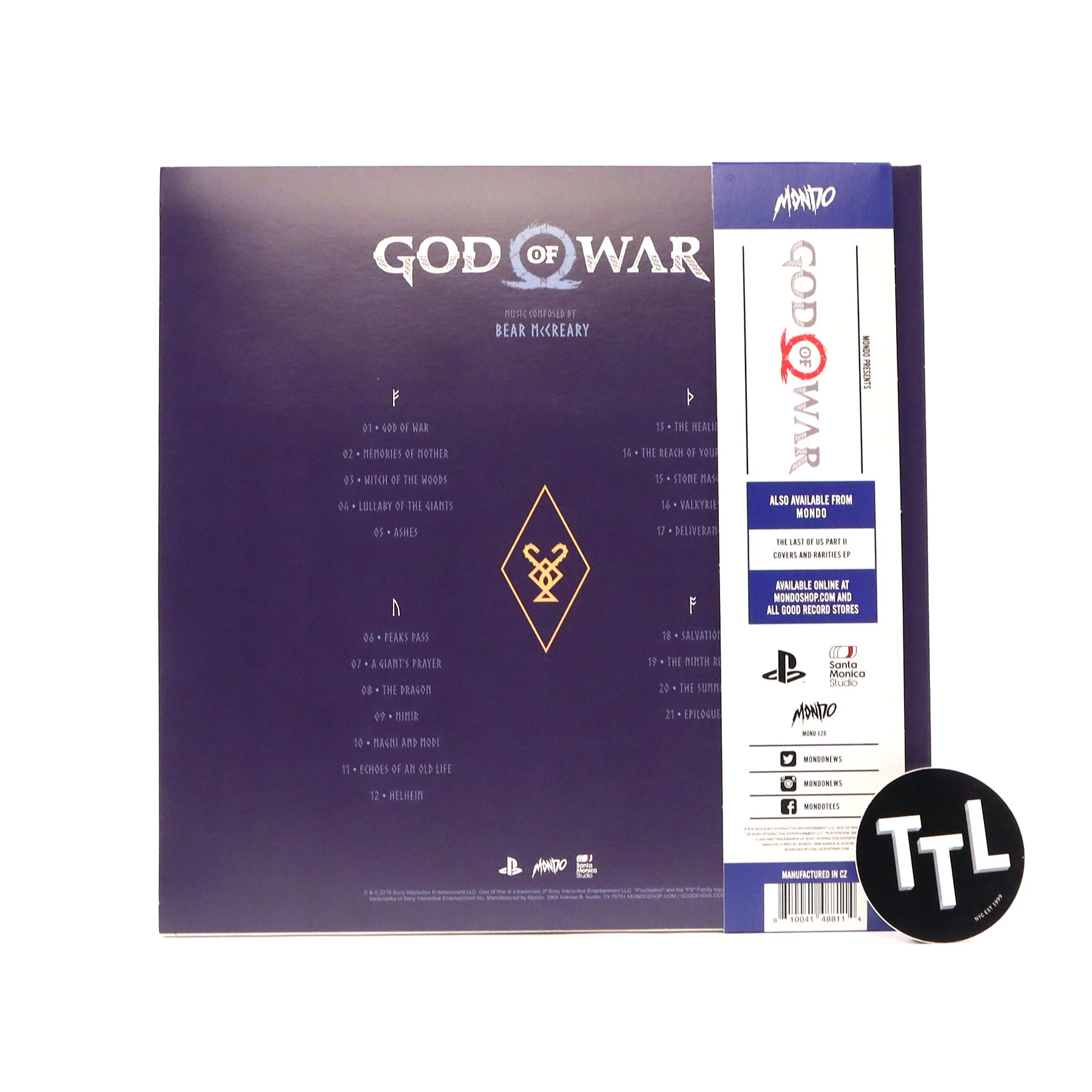 Bear McCreary: God Of War Soundtrack Vinyl 2LP - Image 3