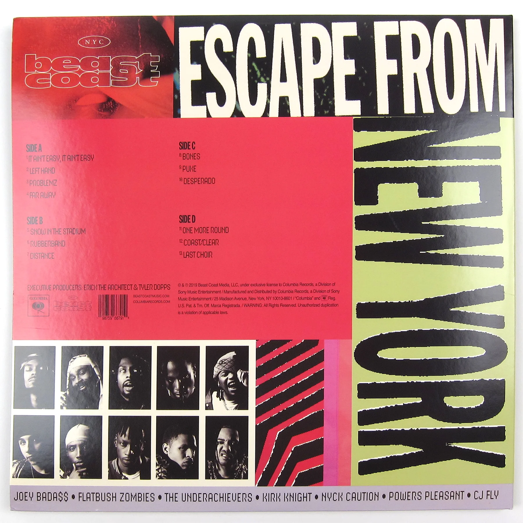 Beast Coast: Escape From New York (Colored Vinyl) Vinyl 2LP - Image 3