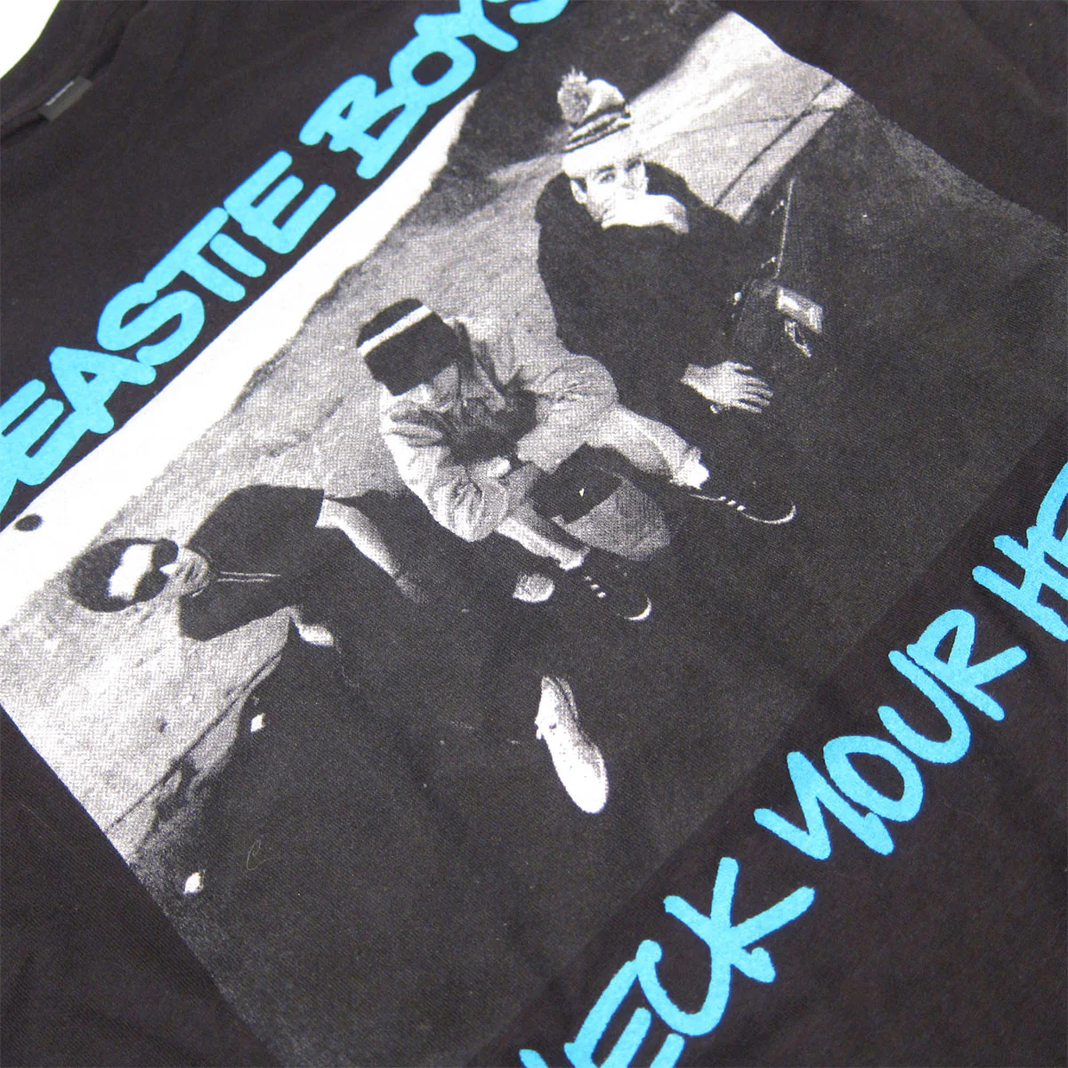 Beastie Boys: Check Your Head Shirt - Black / Blue - Image 2