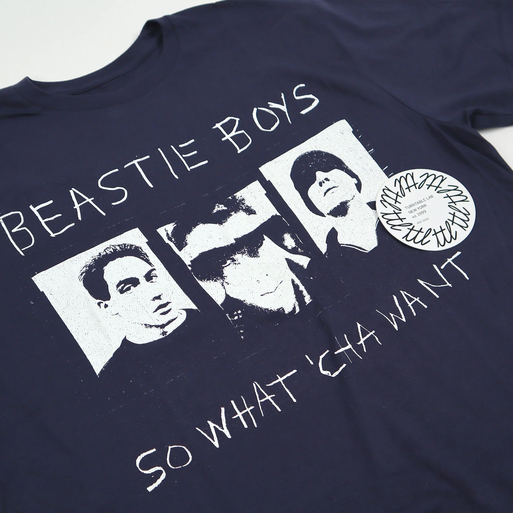 Beastie Boys: So Whatcha Want Shirt - Navy - Image 2