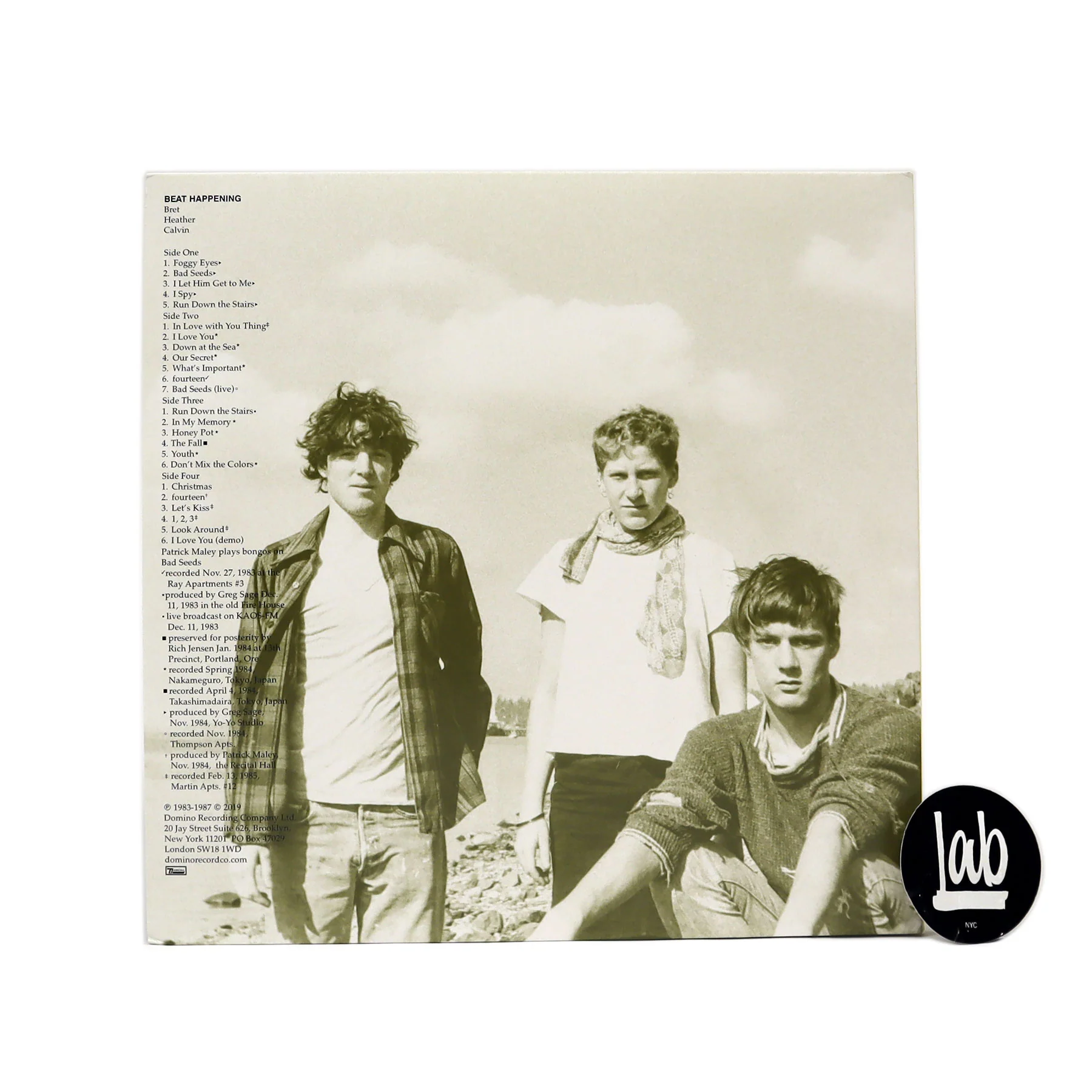 Beat Happening: Beat Happening Vinyl 2LP - Image 3