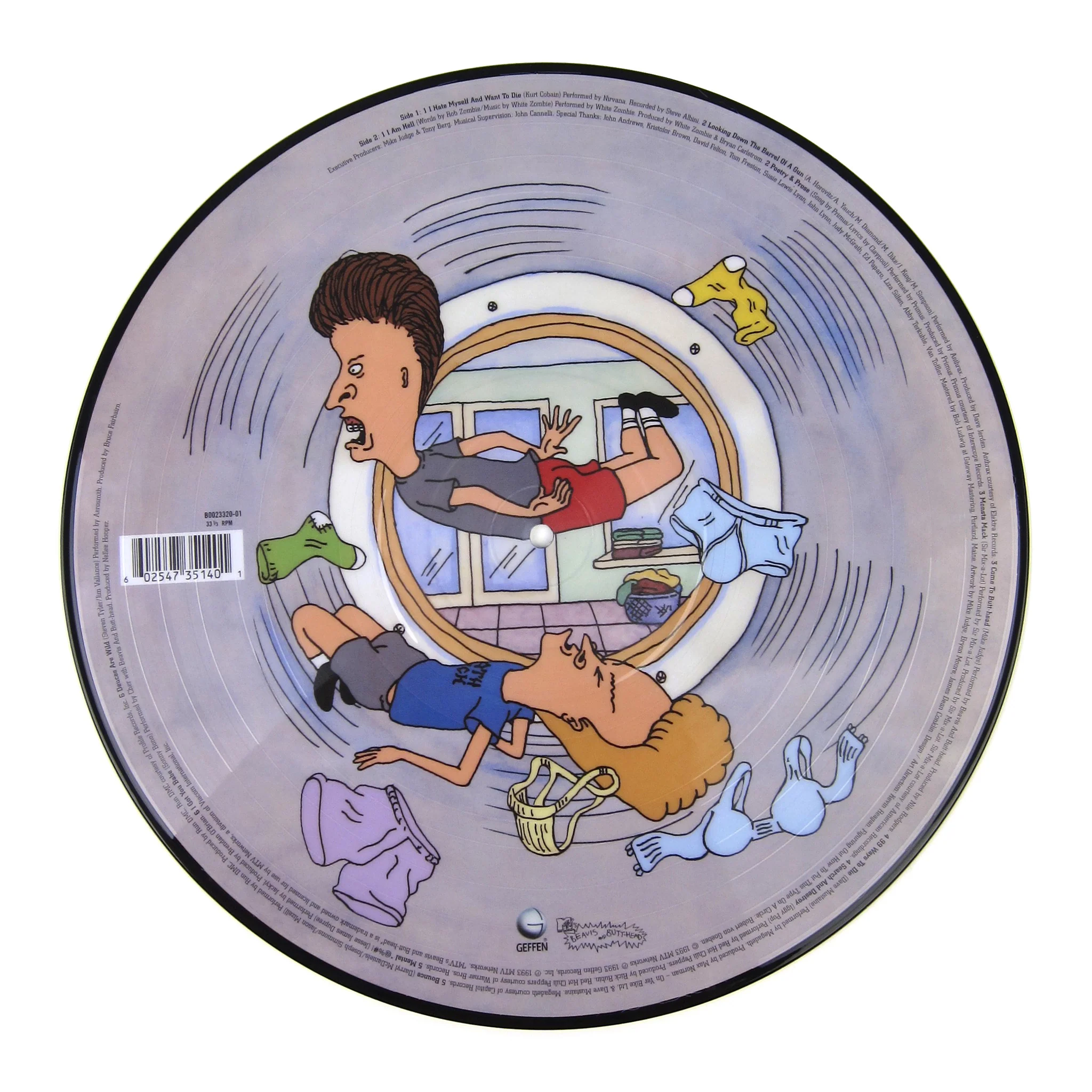 Beavis And Butt-Head: The Beavis And Butt-Head Experience (Pic Disc) Vinyl LP - Image 3