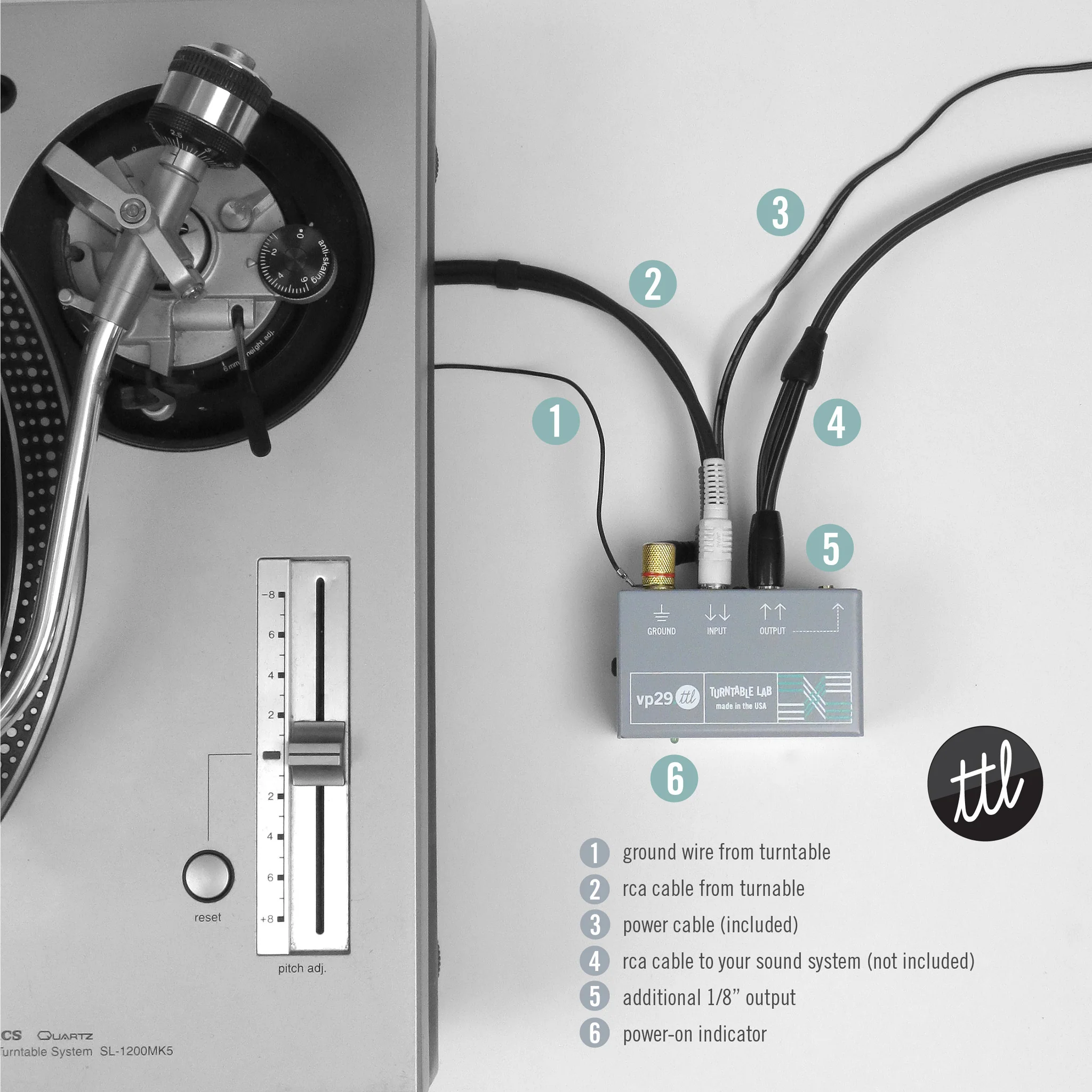 Bellari: VP 29.TTL Phono Preamp - Turntable Lab Edition (VP29) - Image 6