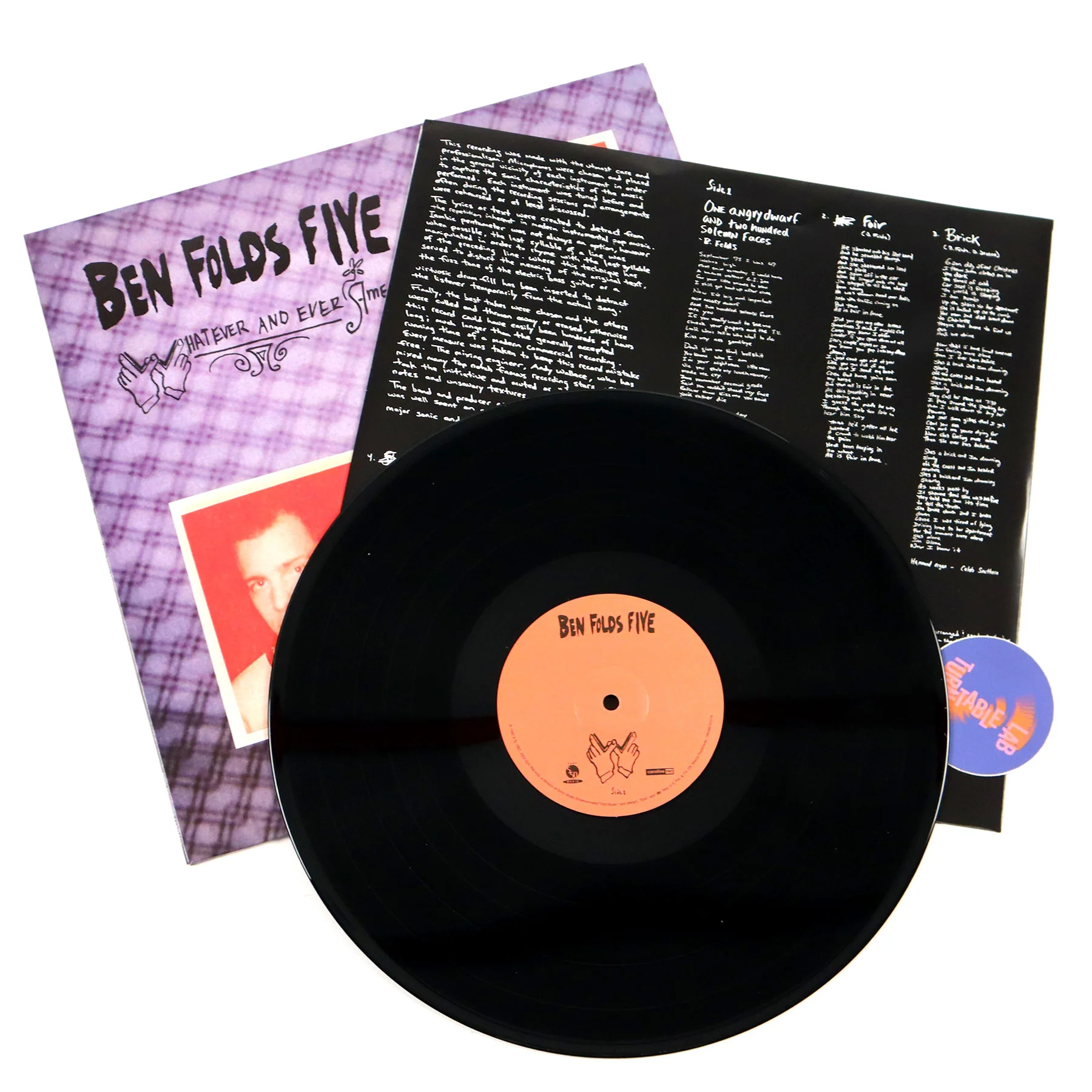 Ben Folds Five: Whatever And Ever Amen Vinyl LP - Image 2
