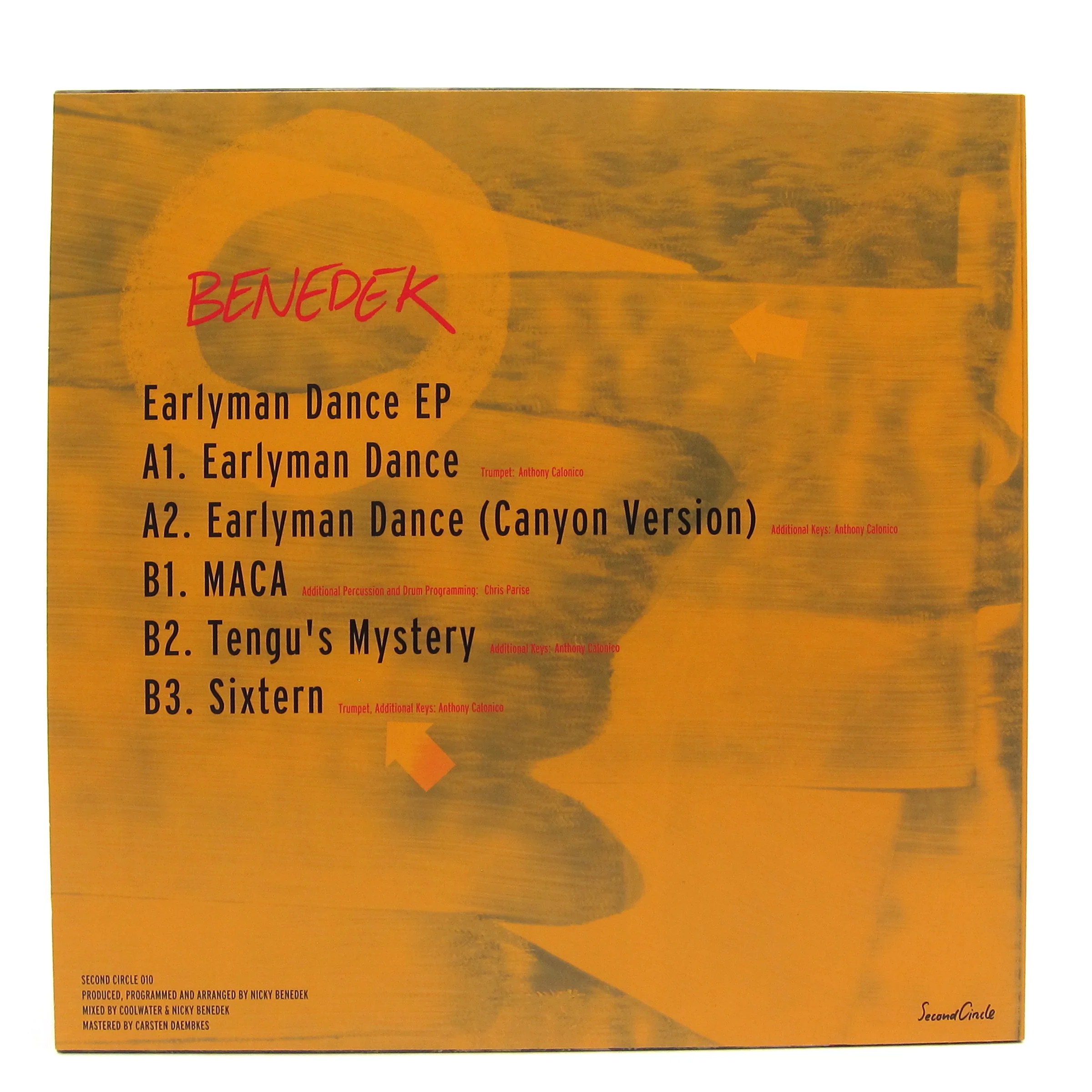 Benedek: Earlyman Dance Vinyl 12" - Image 2