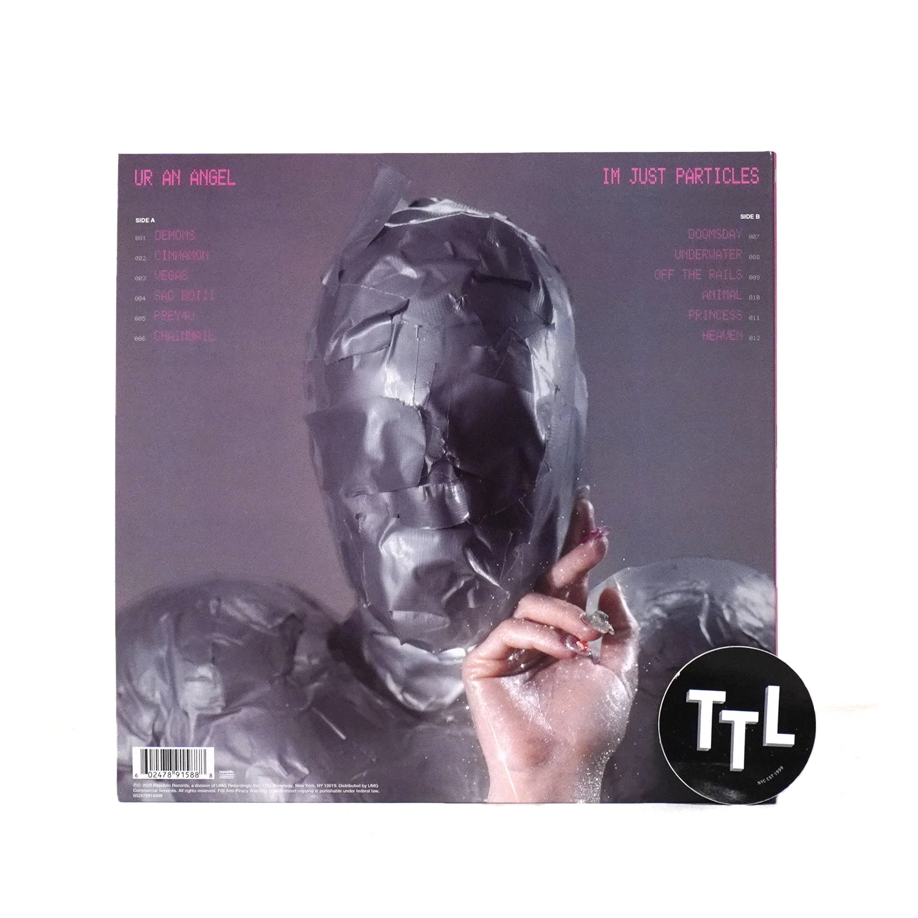 BENEE: Ur An Angel I'm Just Particles (Colored Vinyl) Vinyl LP - Image 3