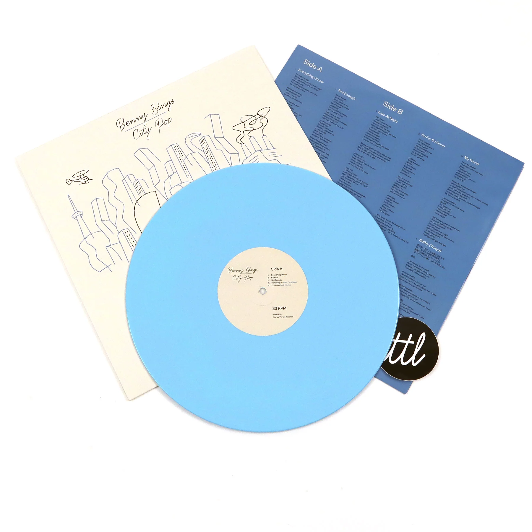 Benny Sings: City Pop (Colored Vinyl) Vinyl LP - Image 2