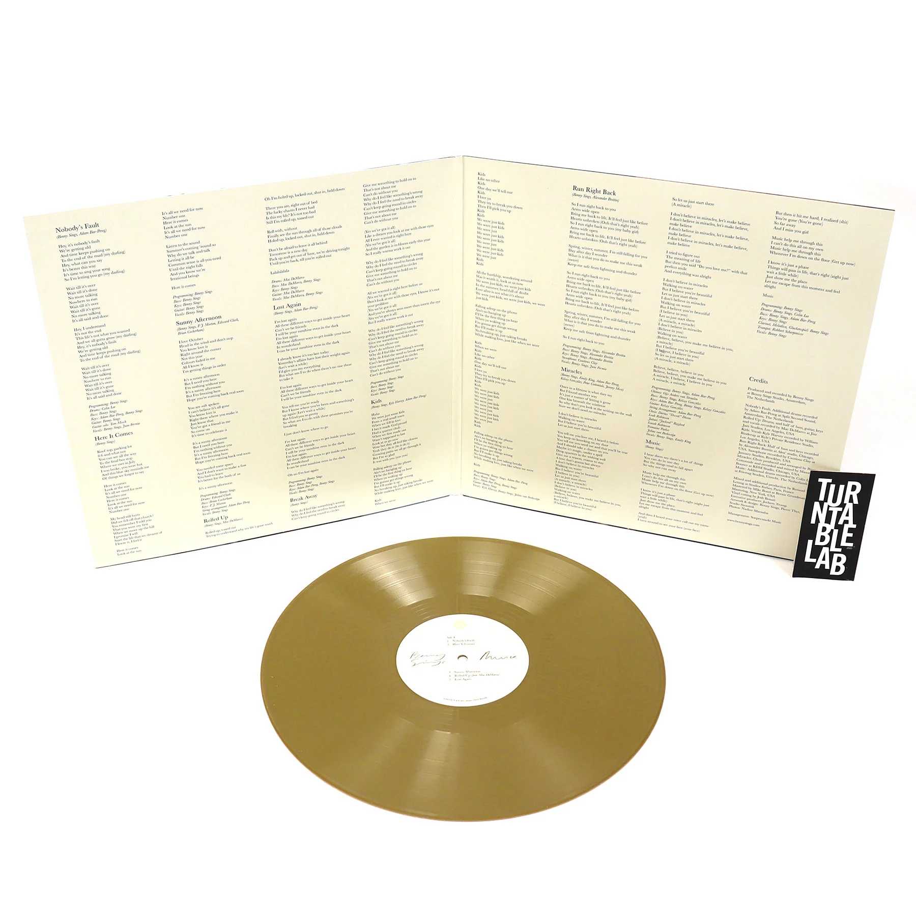 Benny Sings: Music (Indie Exclusive Colored Vinyl) Vinyl LP - Image 2
