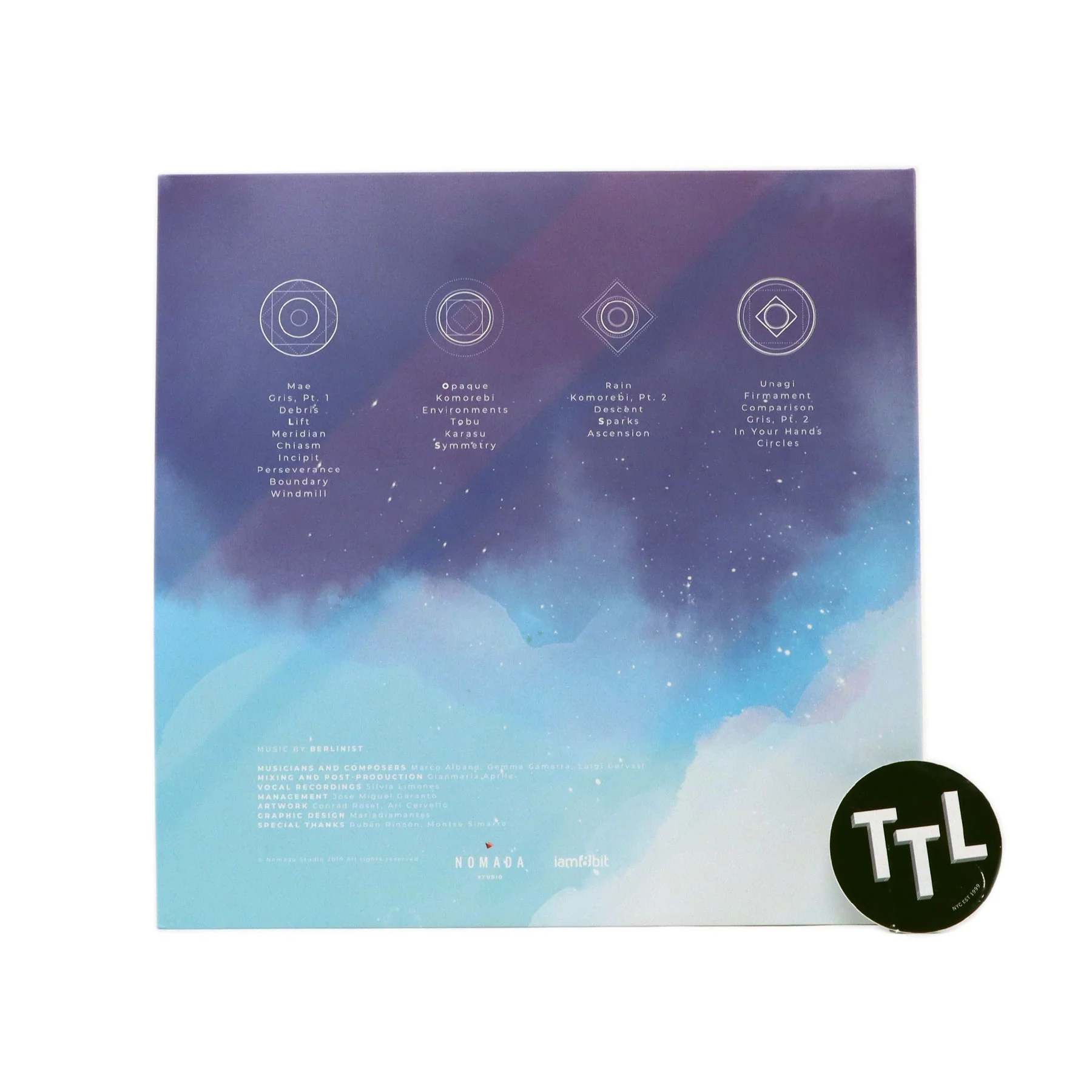 Berlinist: Gris Soundtrack (Colored Vinyl) Vinyl LP - Image 3