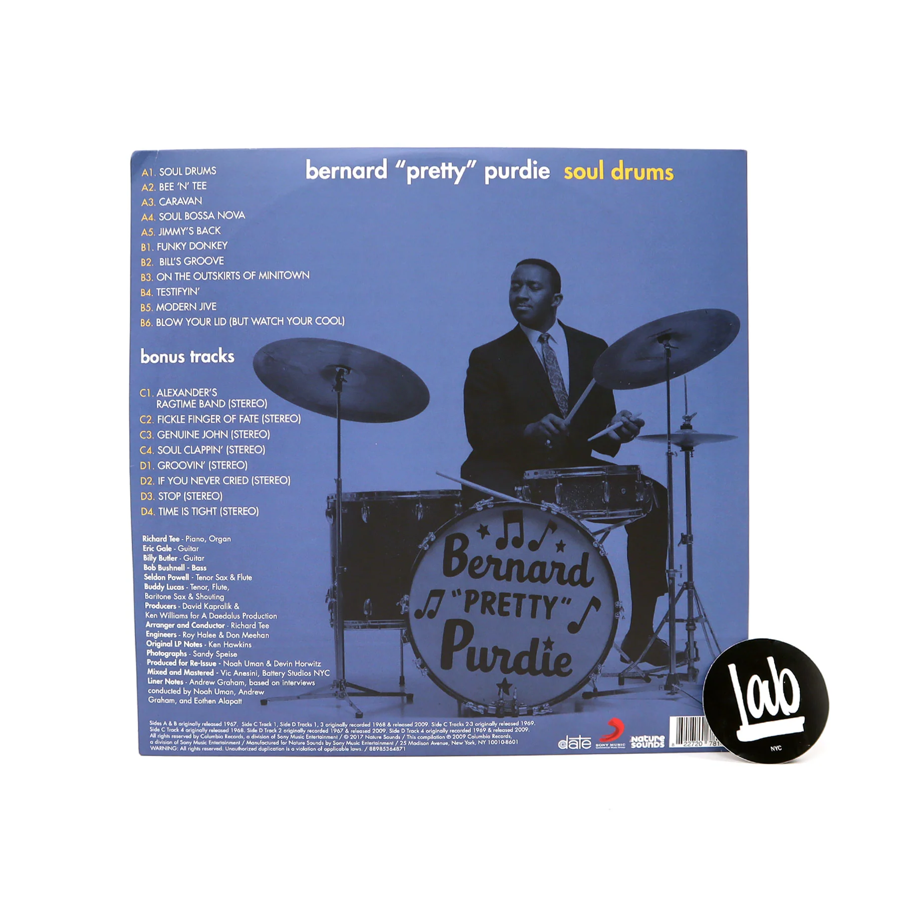 Bernard "Pretty" Purdie: Soul Drums - Deluxe Edition Vinyl 2LP - Image 3