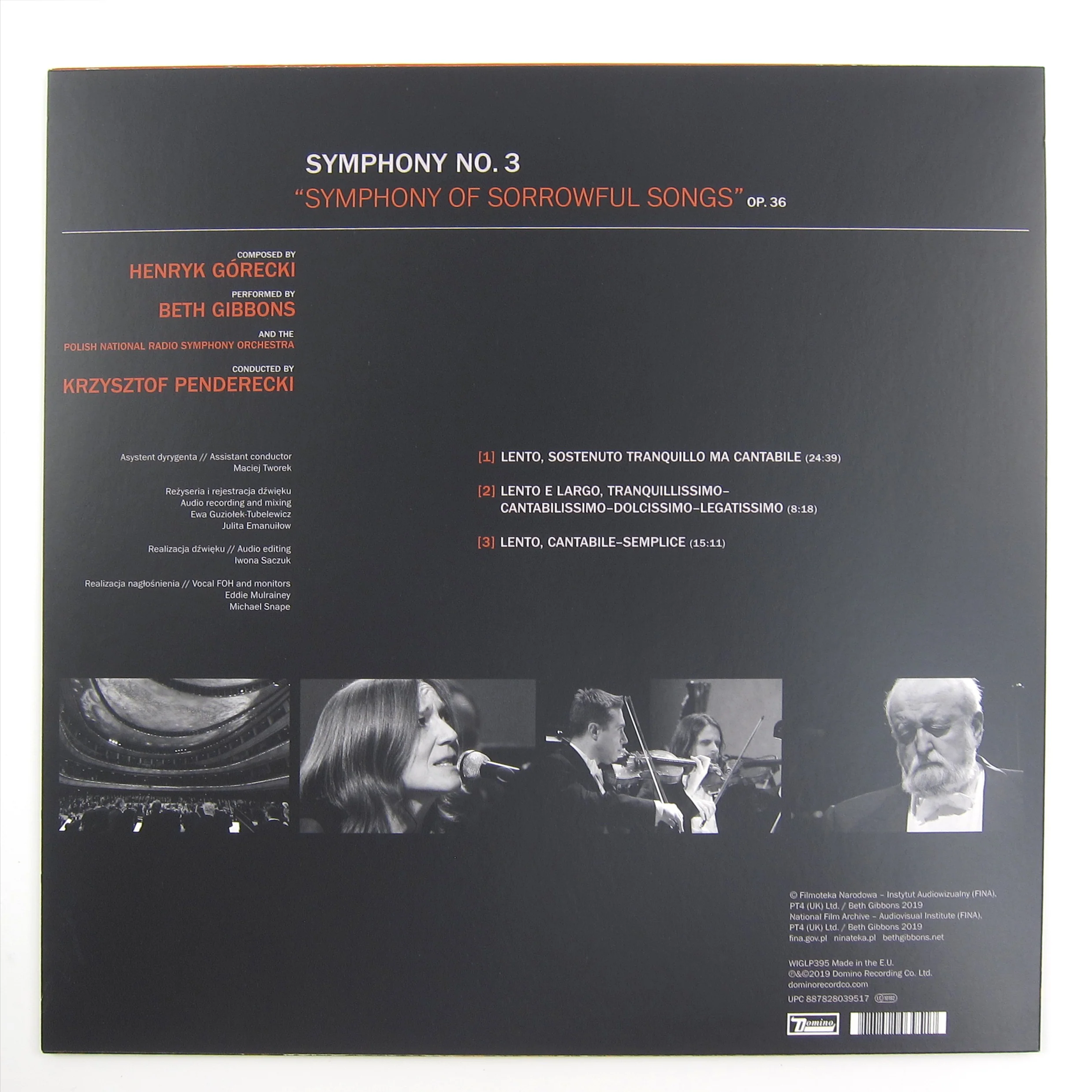 Beth Gibbons: Henryk Górecki - Symphony No.3 (180g) Vinyl LP - Image 3