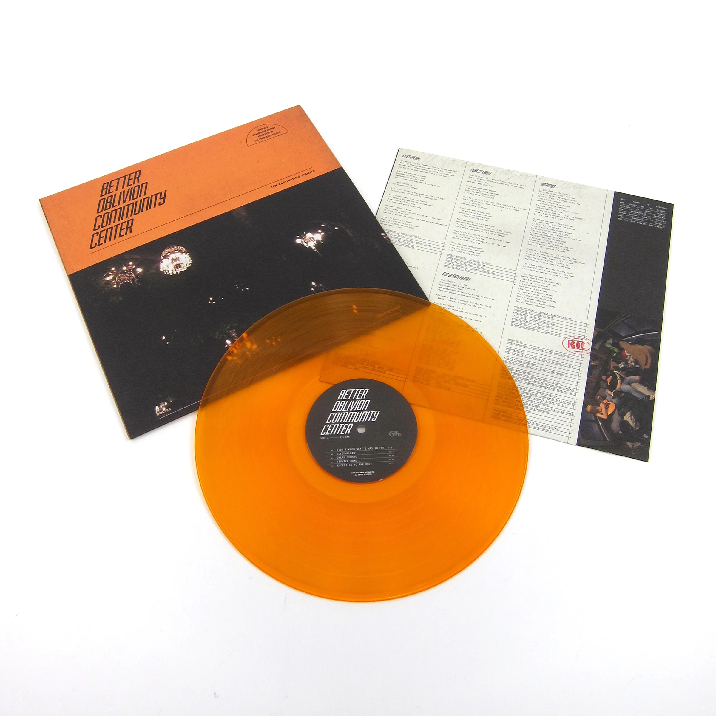 Better Oblivion Community Center: Better Oblivion Community Center (Colored Vinyl, Conor Oberst, Phoebe Bridgers) Vinyl LP - Image 2