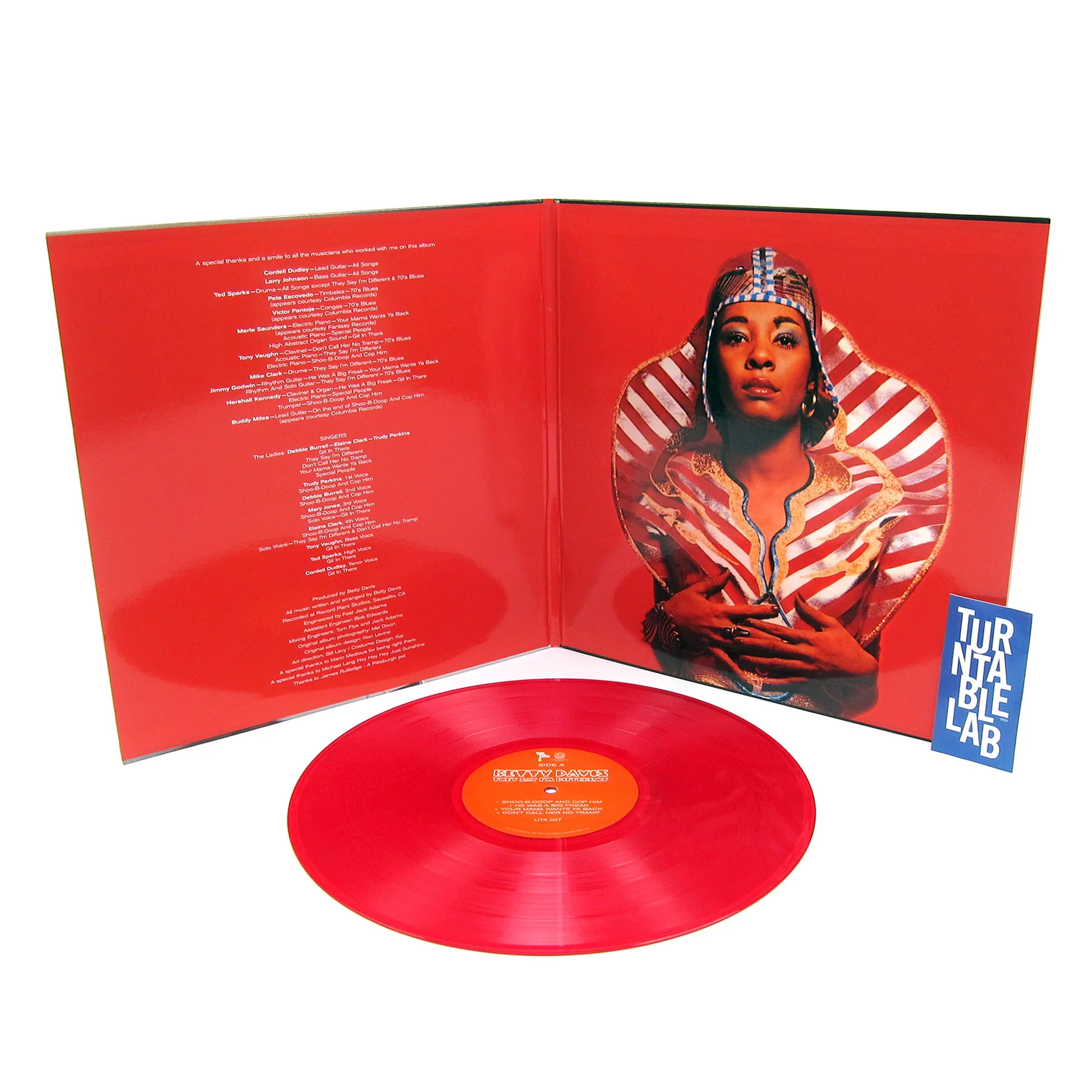 Betty Davis: They Say I'm Different (Indie Exclusive Colored Vinyl) Vinyl LP - Image 2