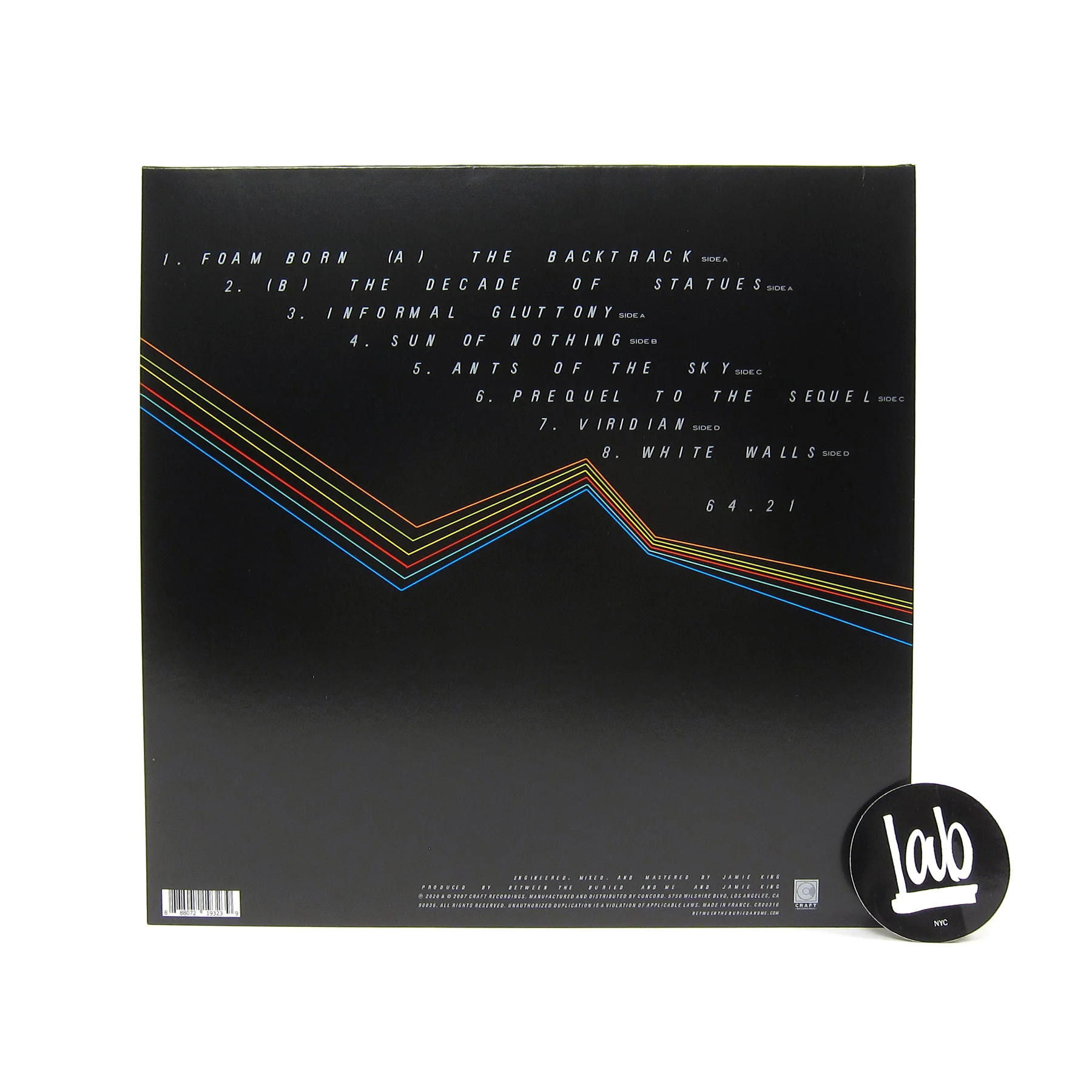 Between The Buried And Me: Colors - 2020 Remixed & Remastered Edition Vinyl 2LP - Image 3
