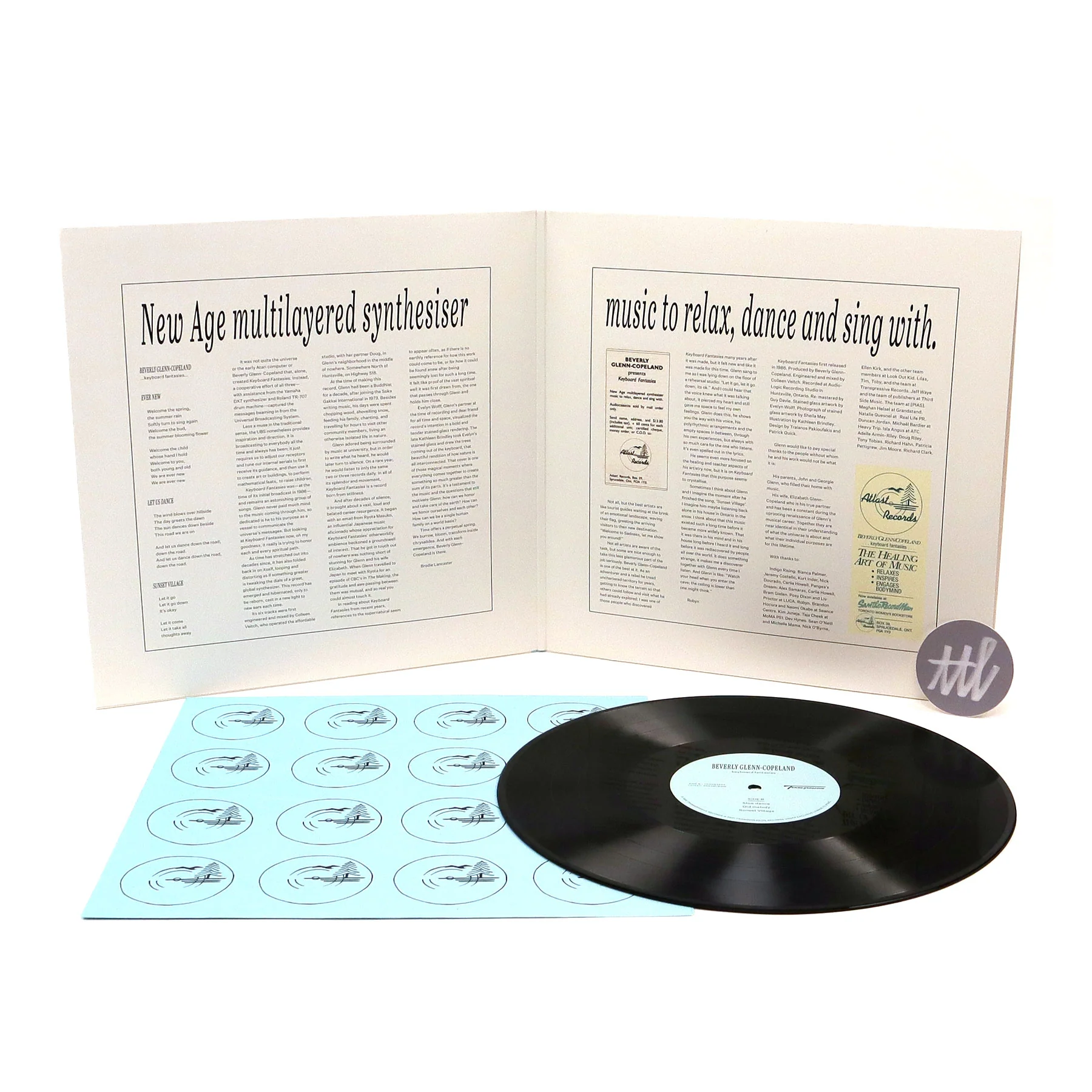 Beverly Glenn-Copeland: Keyboard Fantasies Vinyl LP - Image 2