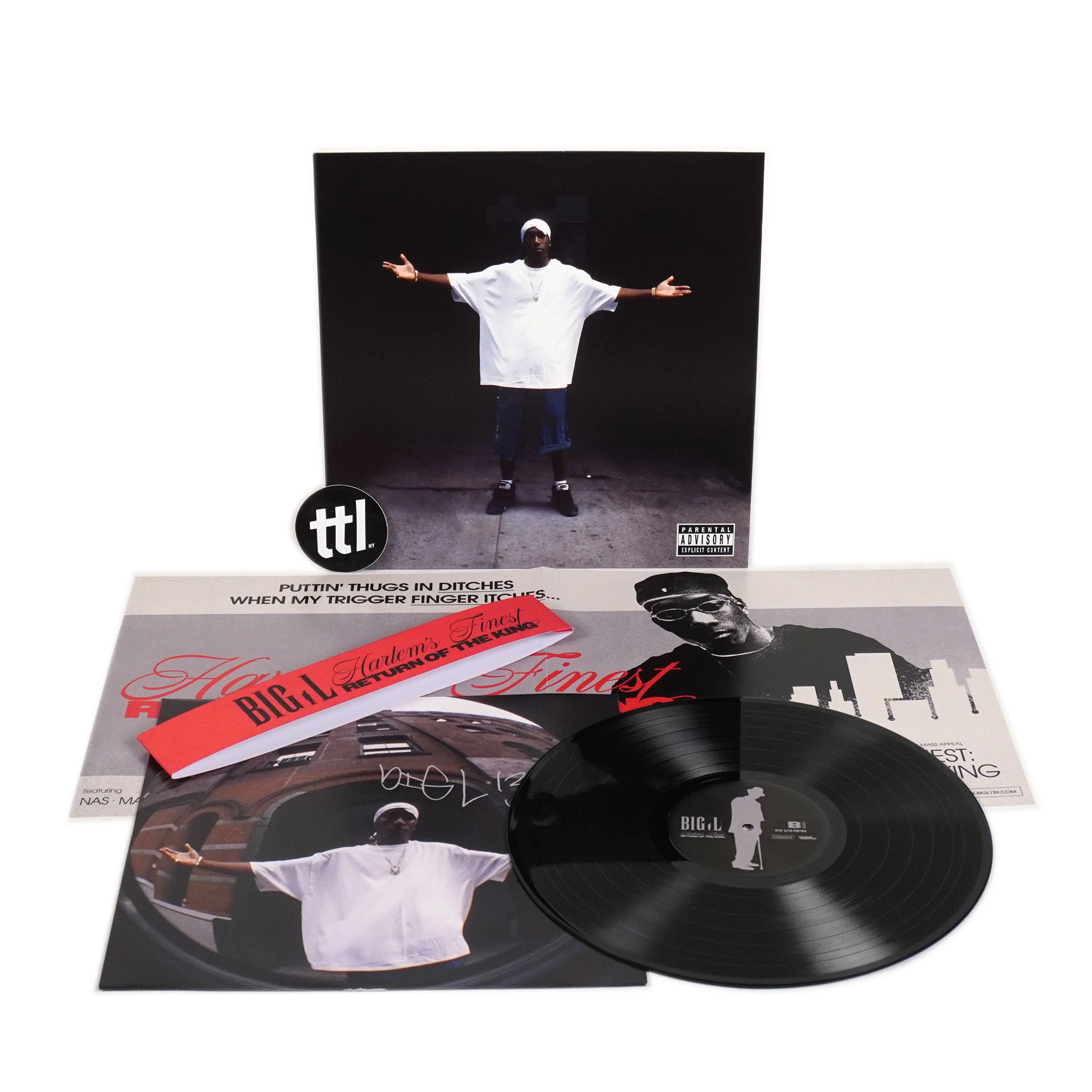 Big L: Harlem's Finest: Return Of The King Vinyl LP - Image 2