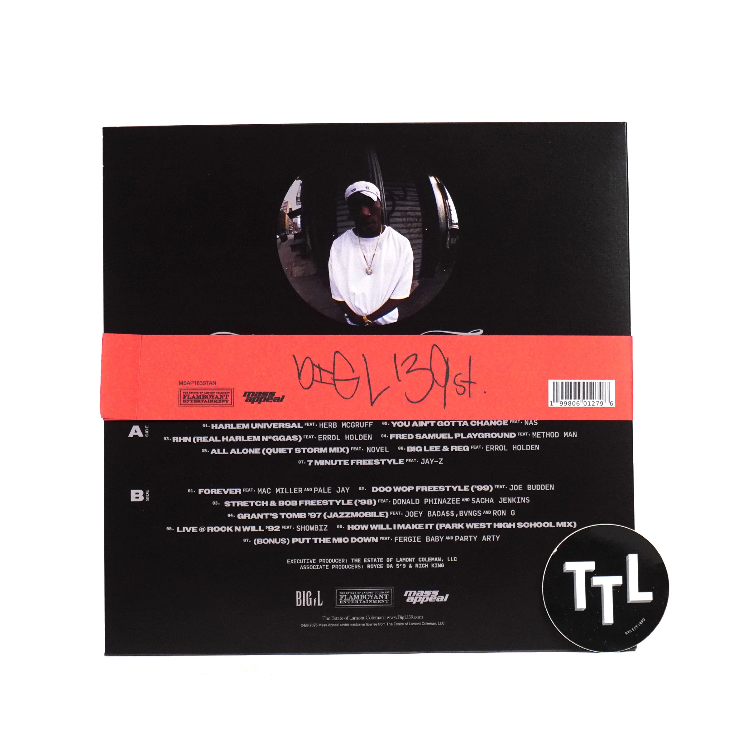 Big L: Harlem's Finest: Return Of The King Vinyl LP - Image 3