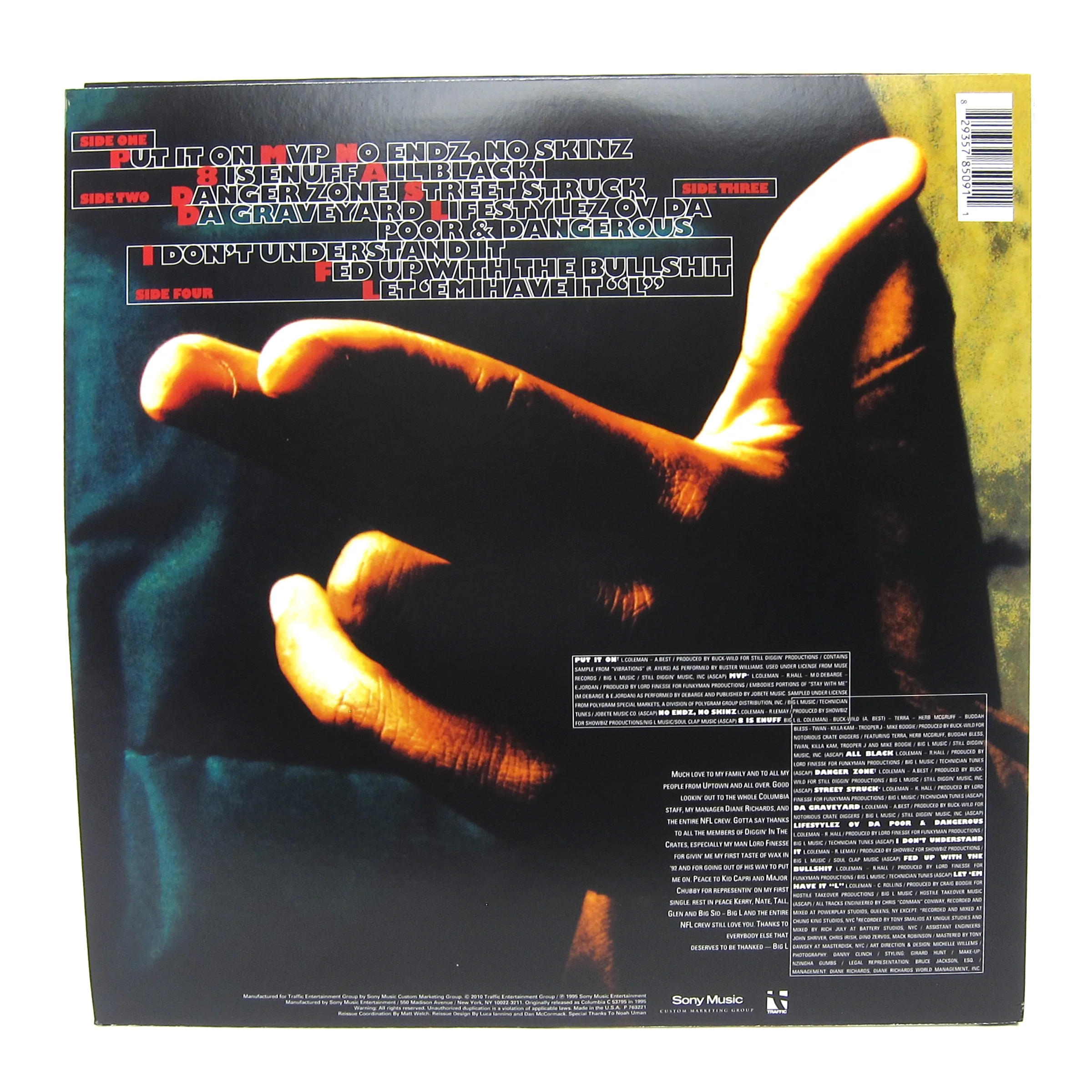 Big L: Lifestylez Ov Da Poor & Dangerous Vinyl 2LP - Image 3