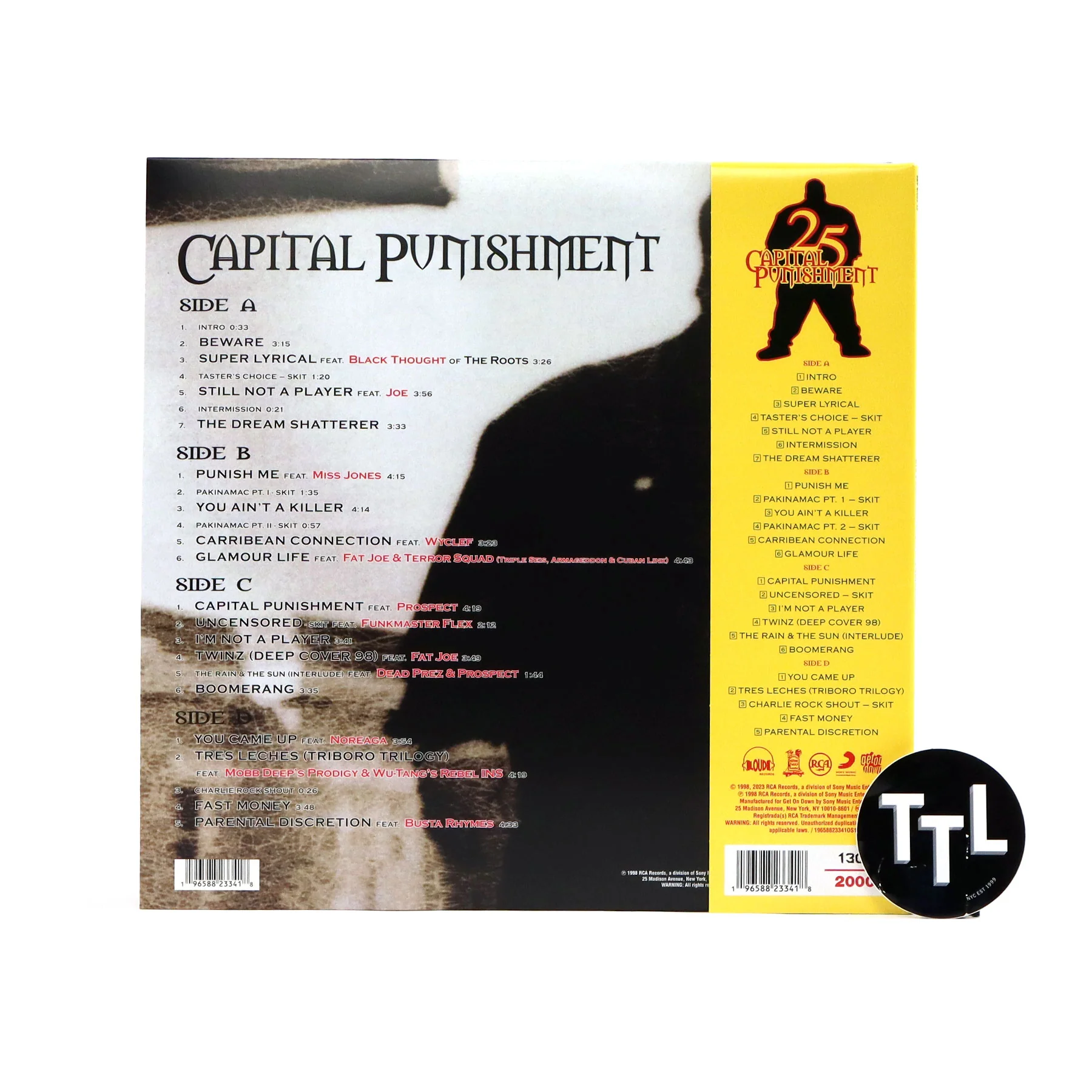 Big Pun: Capital Punishment - 25th Anniversary Edition (Colored Vinyl) Vinyl LP - Image 4