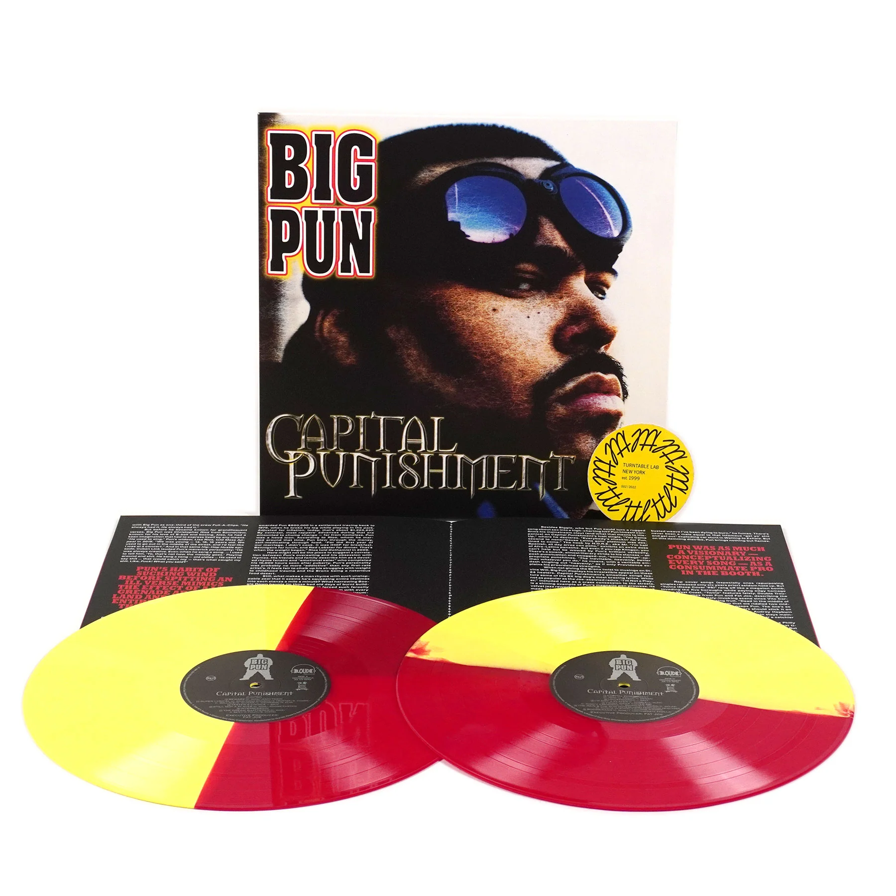 Big Pun: Capital Punishment (Red & Yellow Colored Vinyl) Vinyl 2LP - Image 2