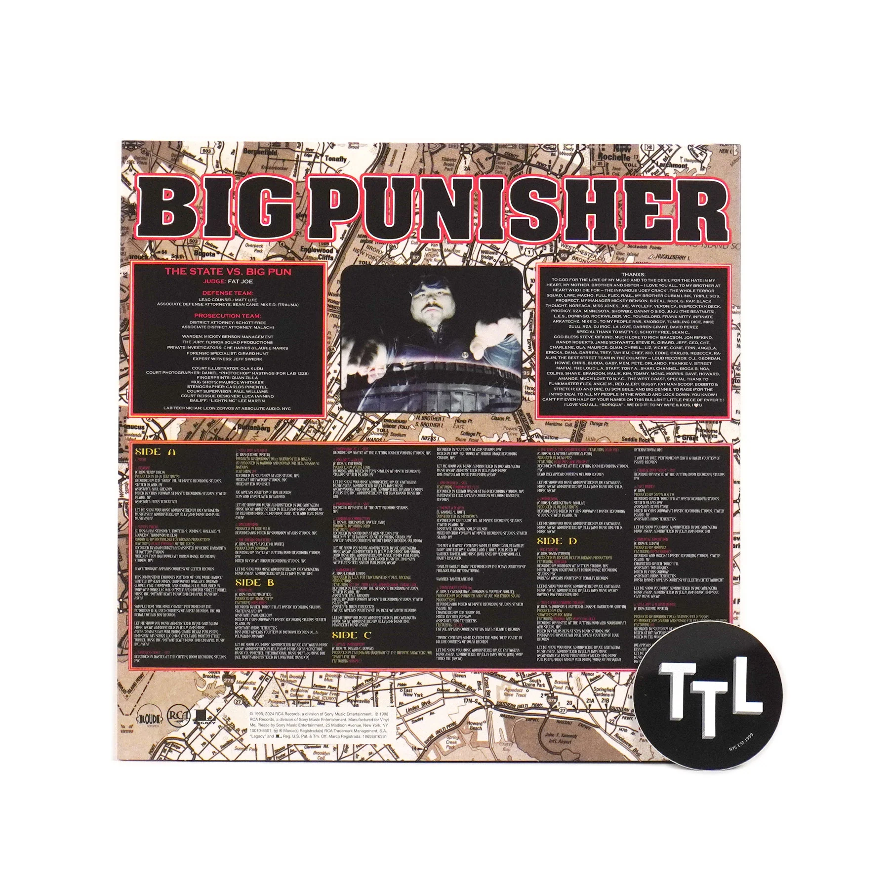 Big Pun: Capital Punishment (Red & Yellow Colored Vinyl) Vinyl 2LP - Image 3