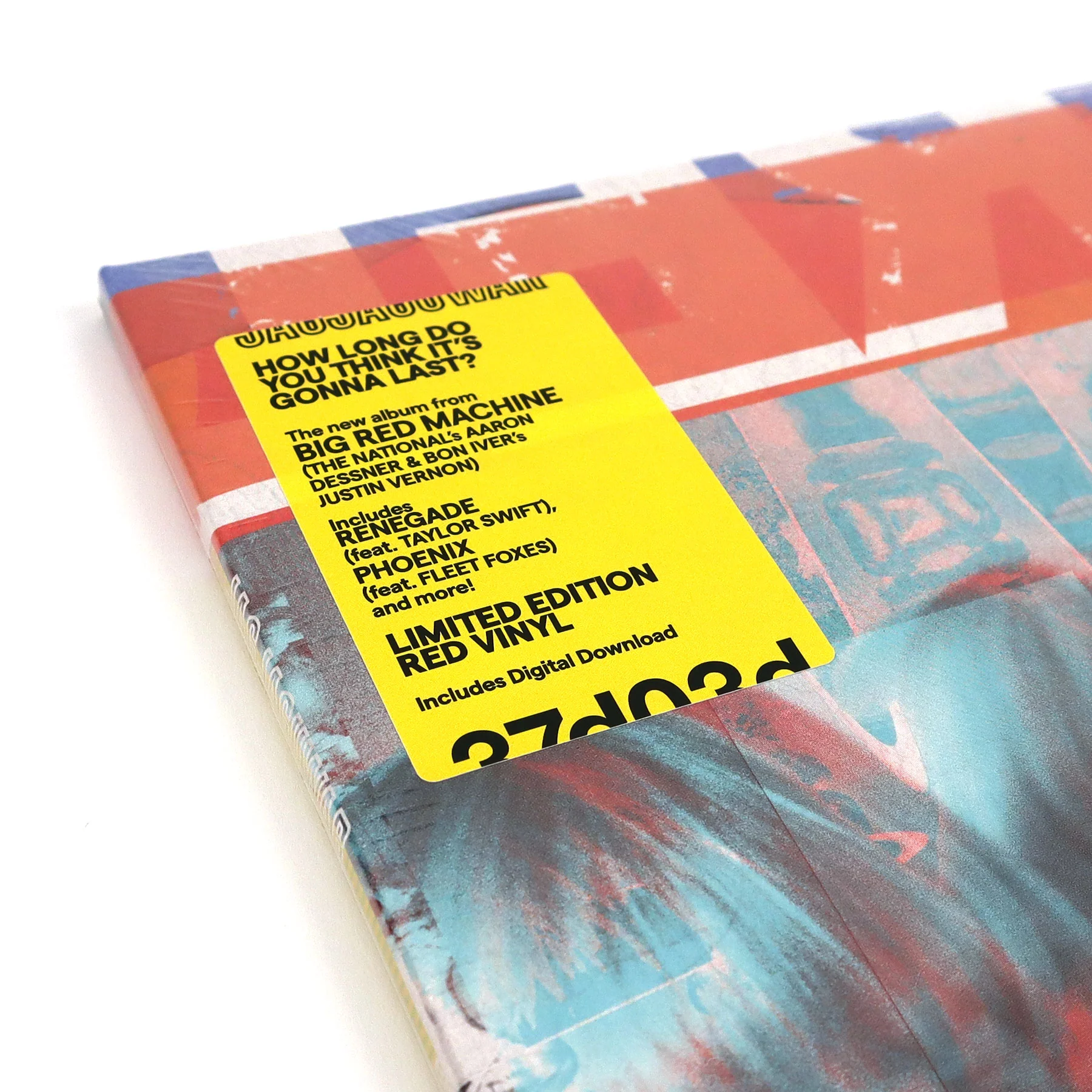 Big Red Machine: How Long Do You Think It's Gonna Last? (Indie Exclusive Colored Vinyl) Vinyl 2LP - Image 4