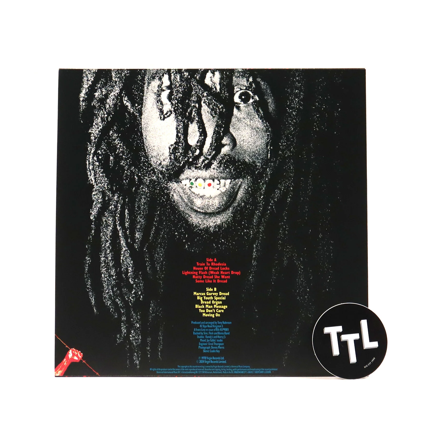 Big Youth: Dread Locks Dread (Import) Vinyl LP - Image 2