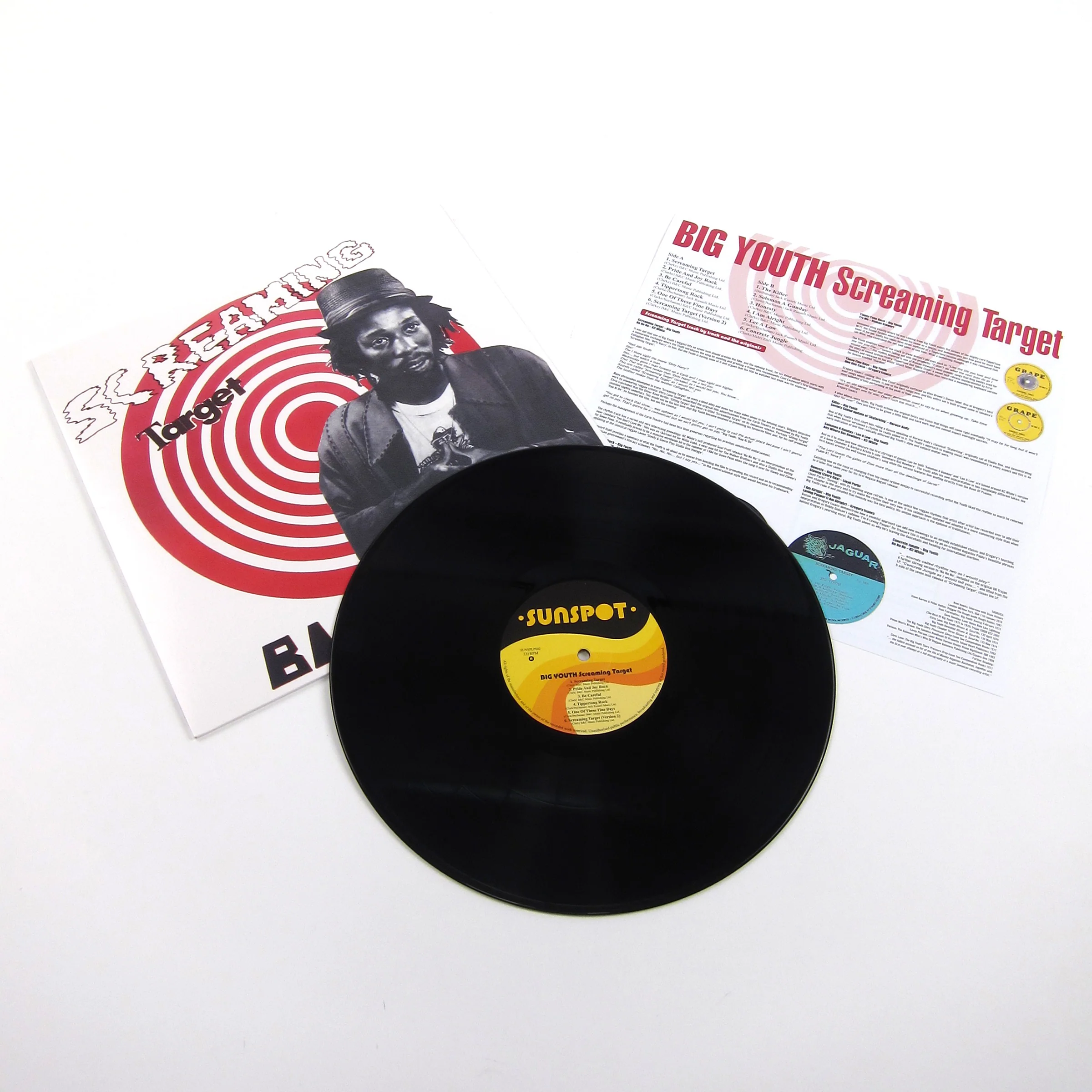 Big Youth: Screaming Target Vinyl LP - Image 2